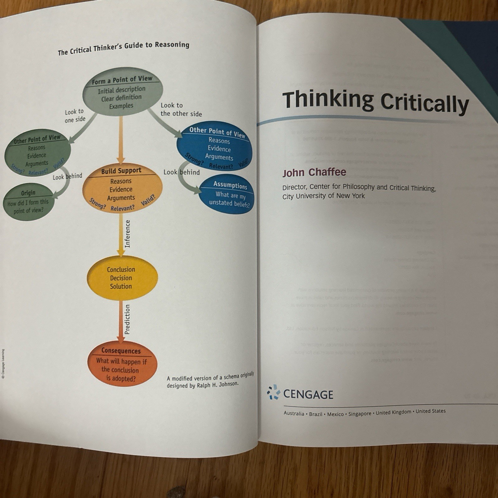 Cengage Thinking Critically 12th Ed PB John Chaffee 2018 624 Pages