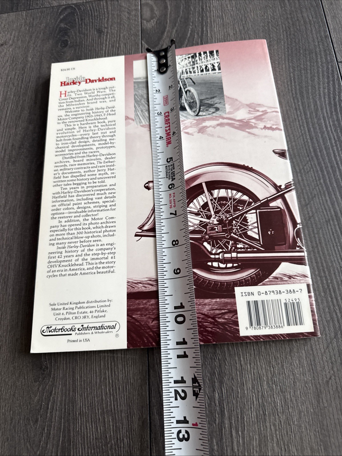 Inside Harley-Davidson, 1903-1945 by Jerry Hatfield TPB 1990