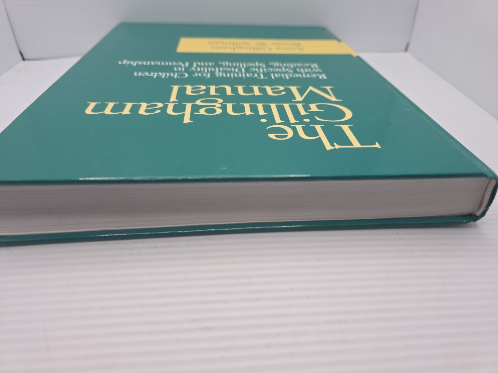 The Gillingham Manual: Remedial Training for Students With Specific Disabili…