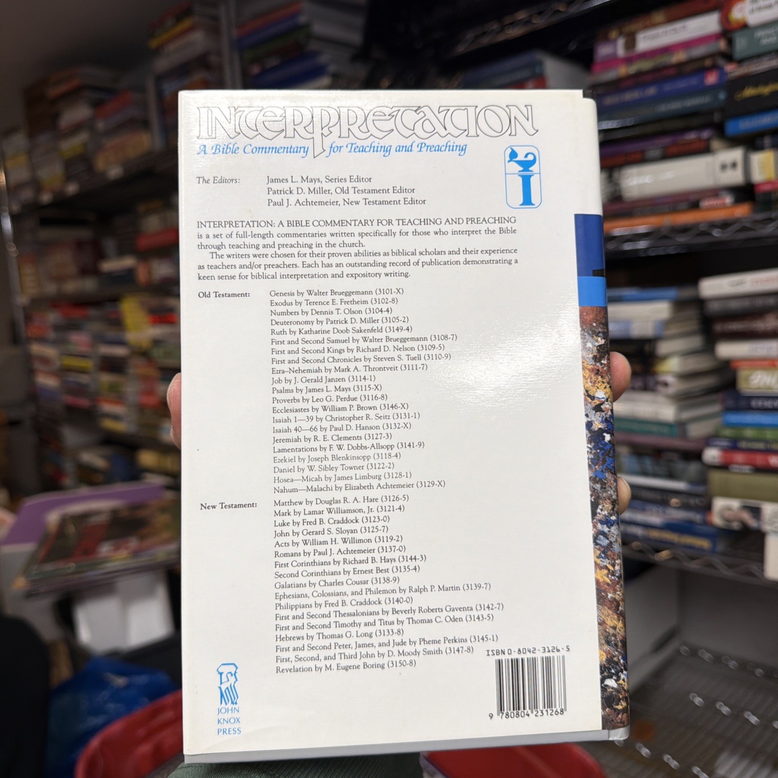 Interpretation: a Bible Commentary Ser.: Matthew by Douglas R. A. Hare (1993,…