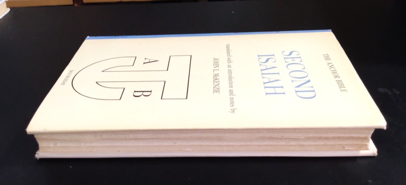 SECOND ISAIAH – John L. McKenzie (hc/dj) THE ANCHOR BIBLE (Volume 20) 1st Ed