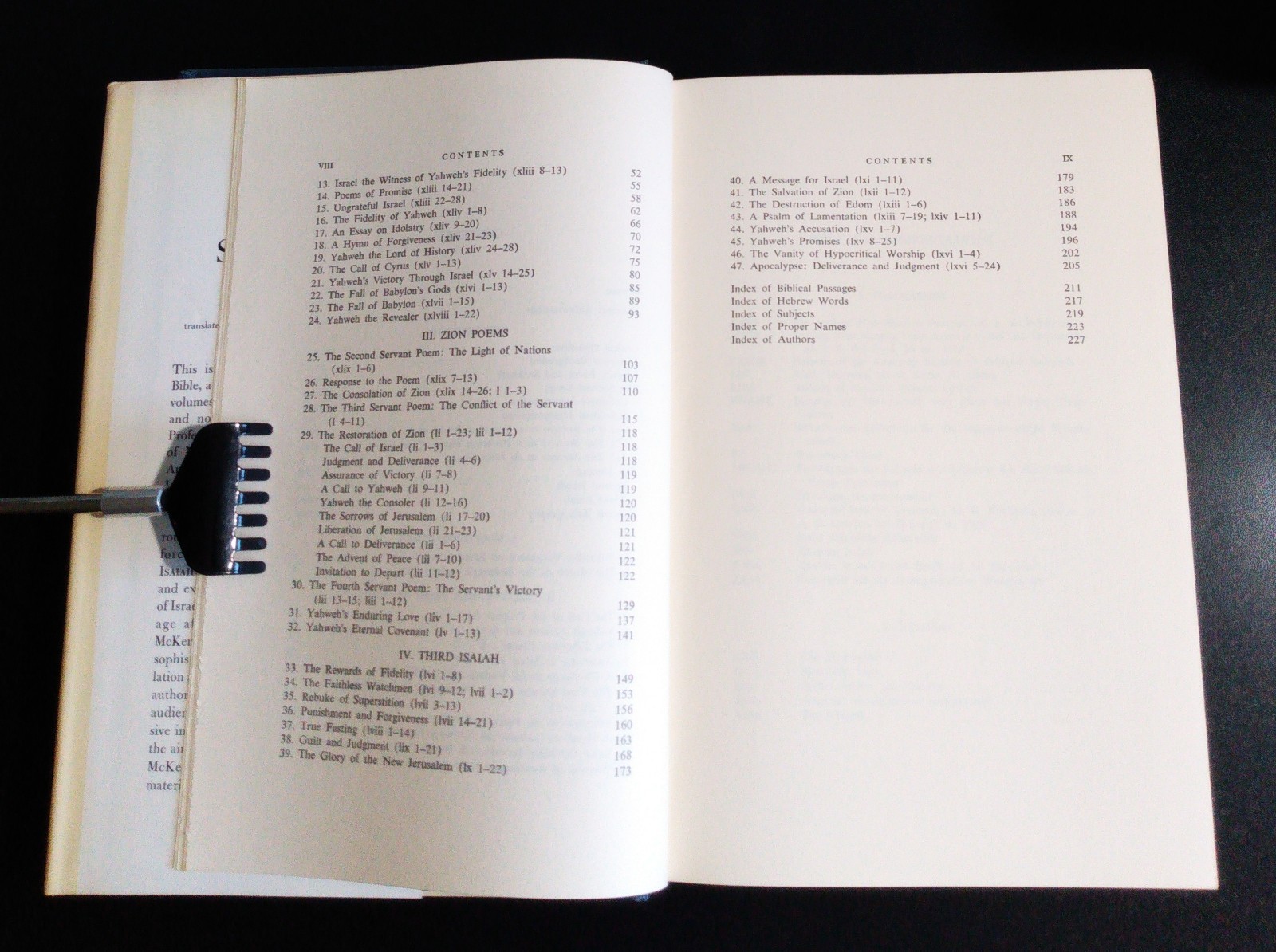 SECOND ISAIAH – John L. McKenzie (hc/dj) THE ANCHOR BIBLE (Volume 20) 1st Ed