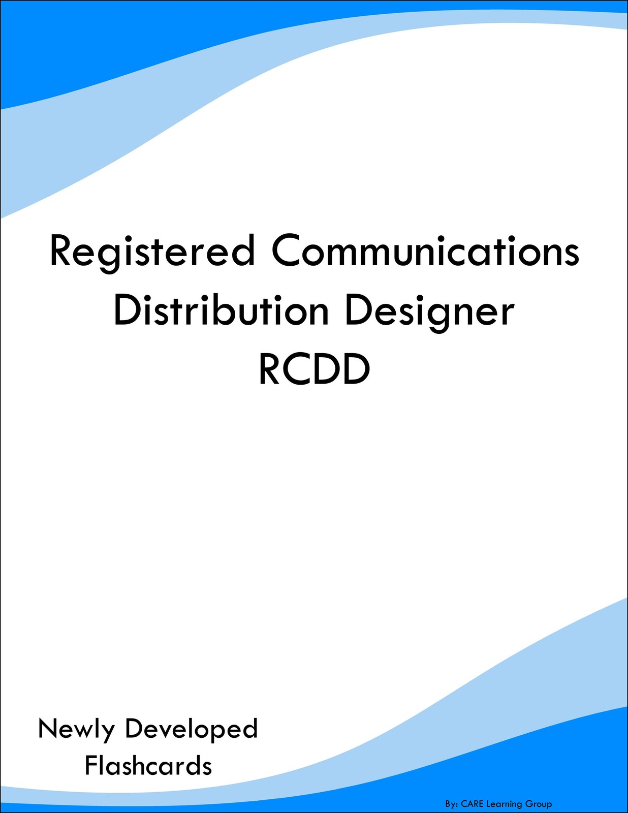 Registered Communications Distribution Designer RCDD Study Guide Prep Flashcards