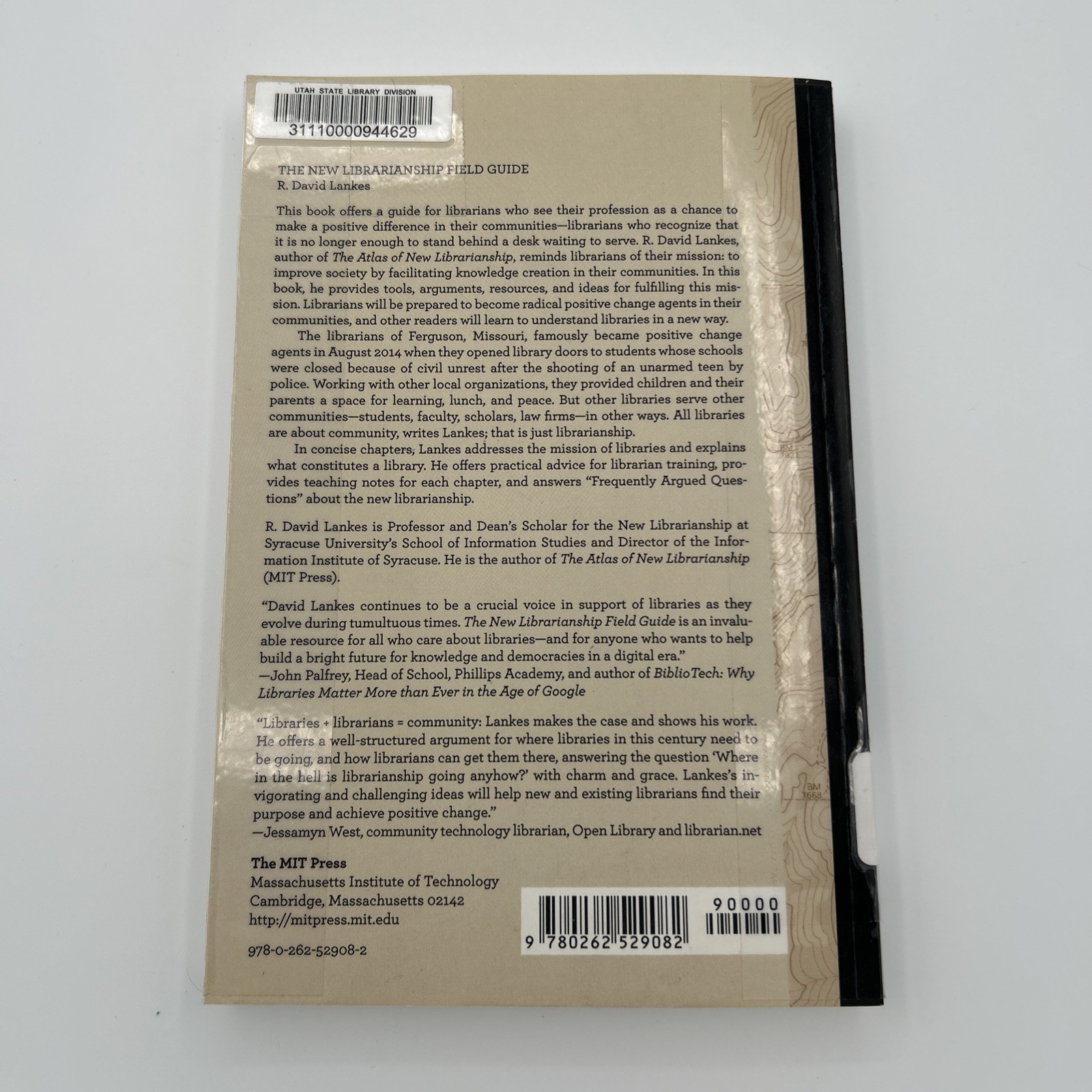 The New Librarianship Field Guide (MIT Press) – paperback Lankes, R. David