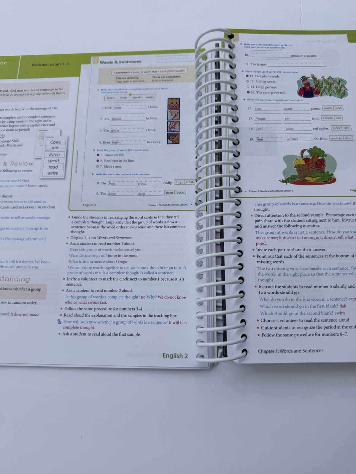 Bob Jones University English 2 Third Edition Teacher Edition/Student Book