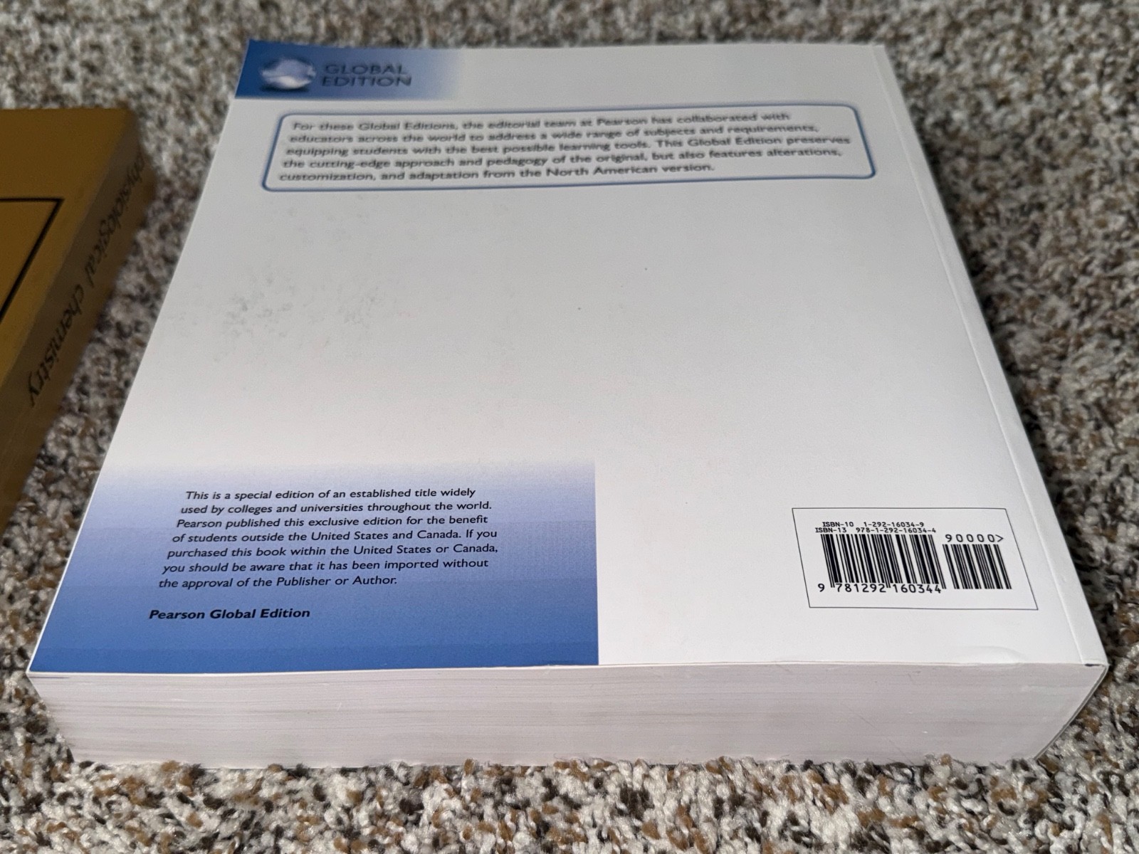 REVIEW OF PHYSIOLOGICAL CHEMISTRY & ORGANIC CHEMISTRY by Bruce (Pearson) Books