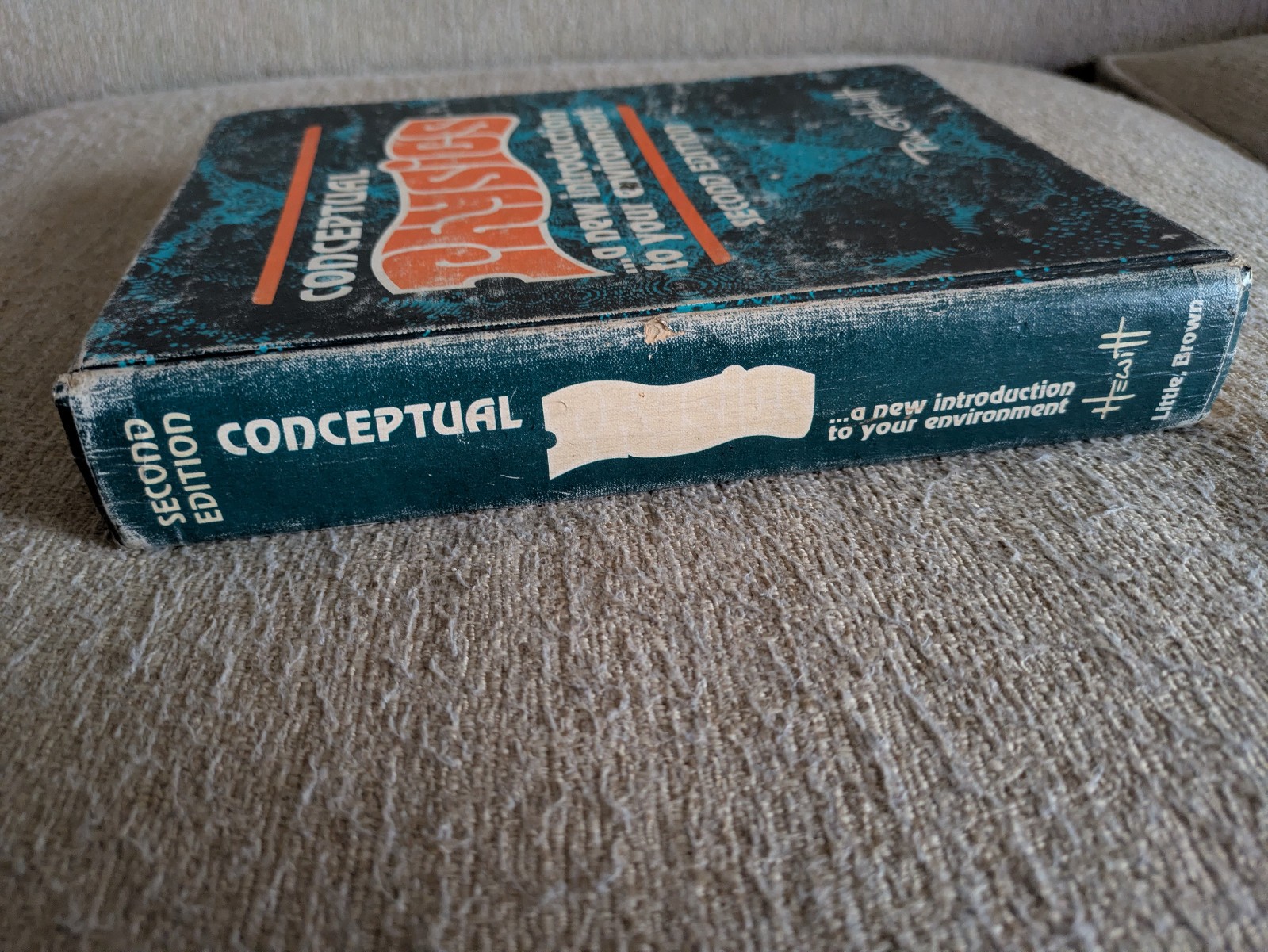 Conceptual Physics, Second Edition | Paul G. Hewitt | 1974 Hardcover | 7th Print