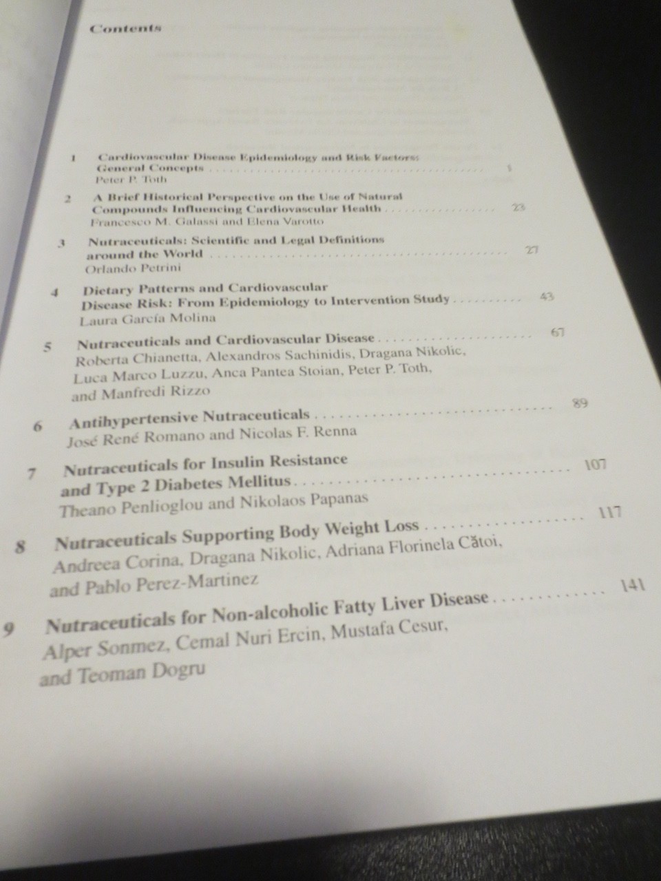 NUTRACEUTICALS AND CARDIOVASCULAR DISEASE HUMANA PRESS