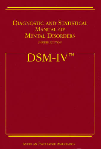 Diagnostic and Statistical Manual of Mental Disorders DSM-IV – Paperback – GOOD