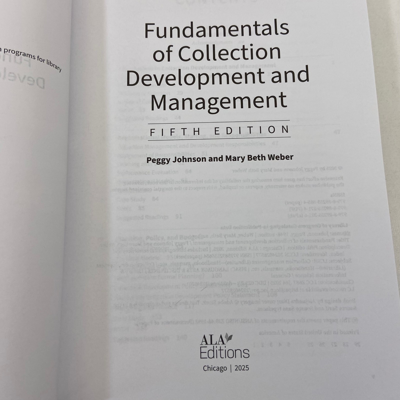 Fundamentals of Collection Development and Management 5th Edition TPB ALA 2025