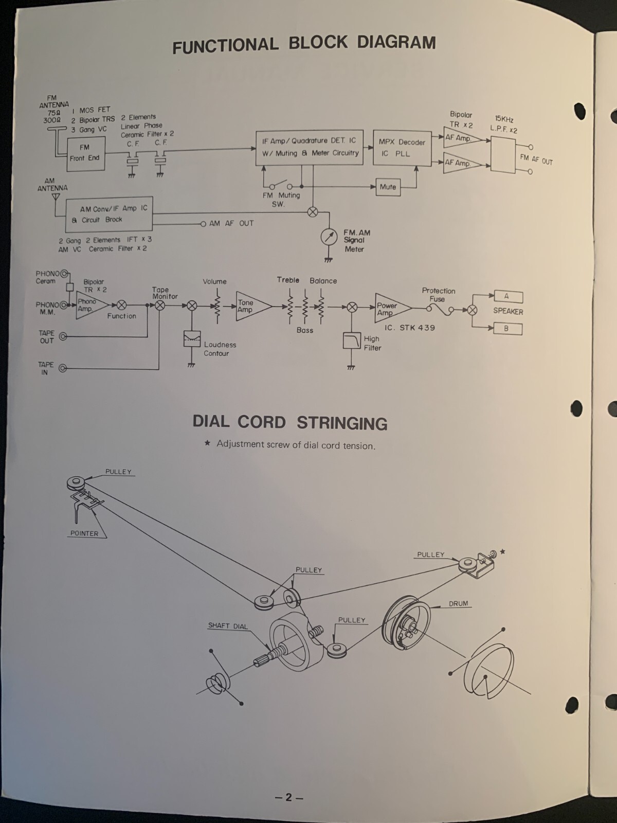 Fisher MC-2100 – Service Manual – ORIGINAL 1978