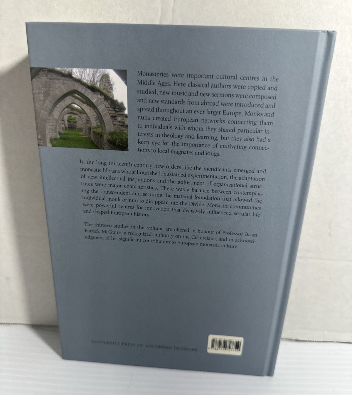 Monastic Culture Long 13th Century Essays Brian Patrick McGuire 2014 HC