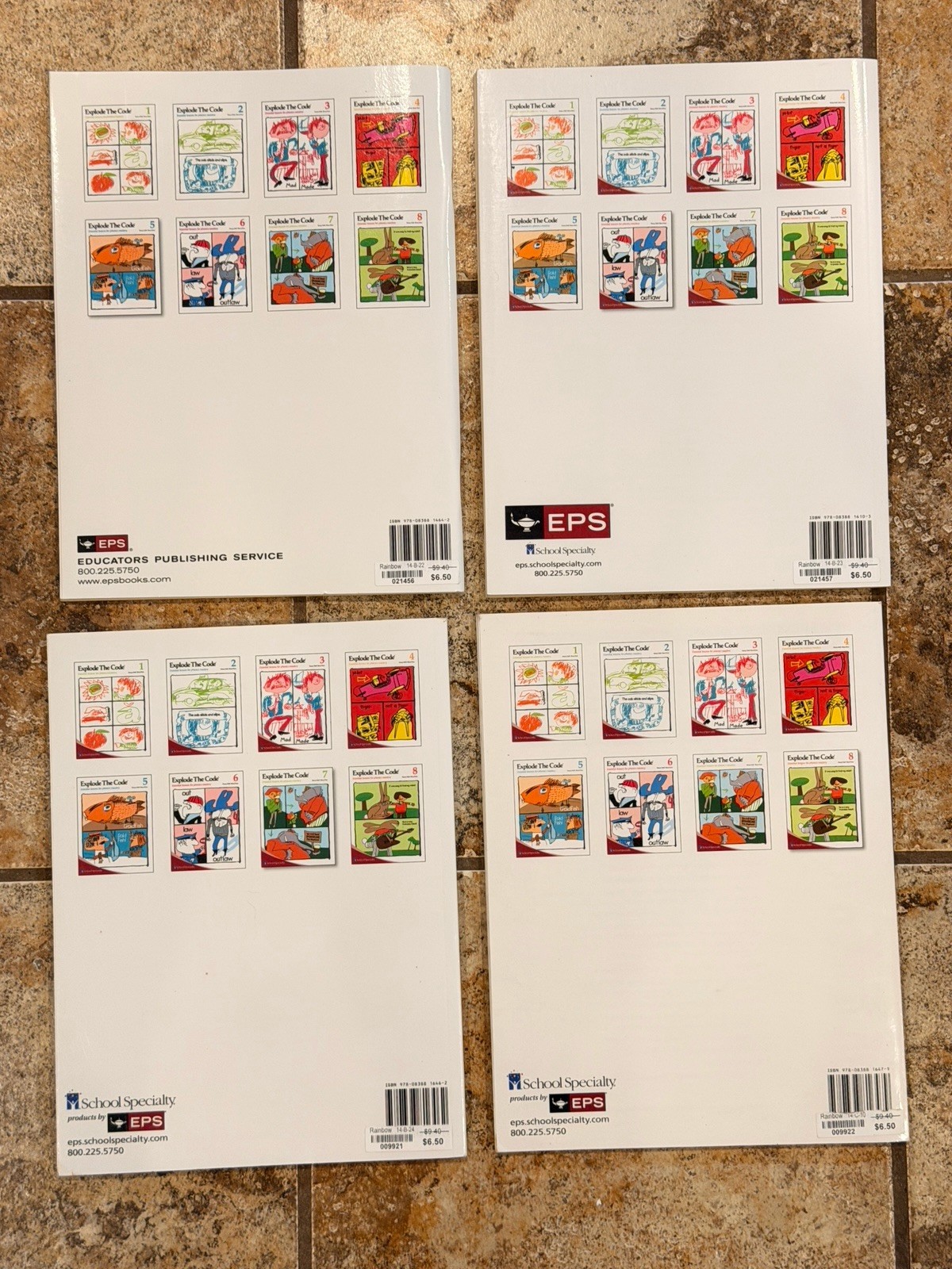 Explode The Code 5, 6, 7, & 8 Booklets Lot of 4 Education Phonics English