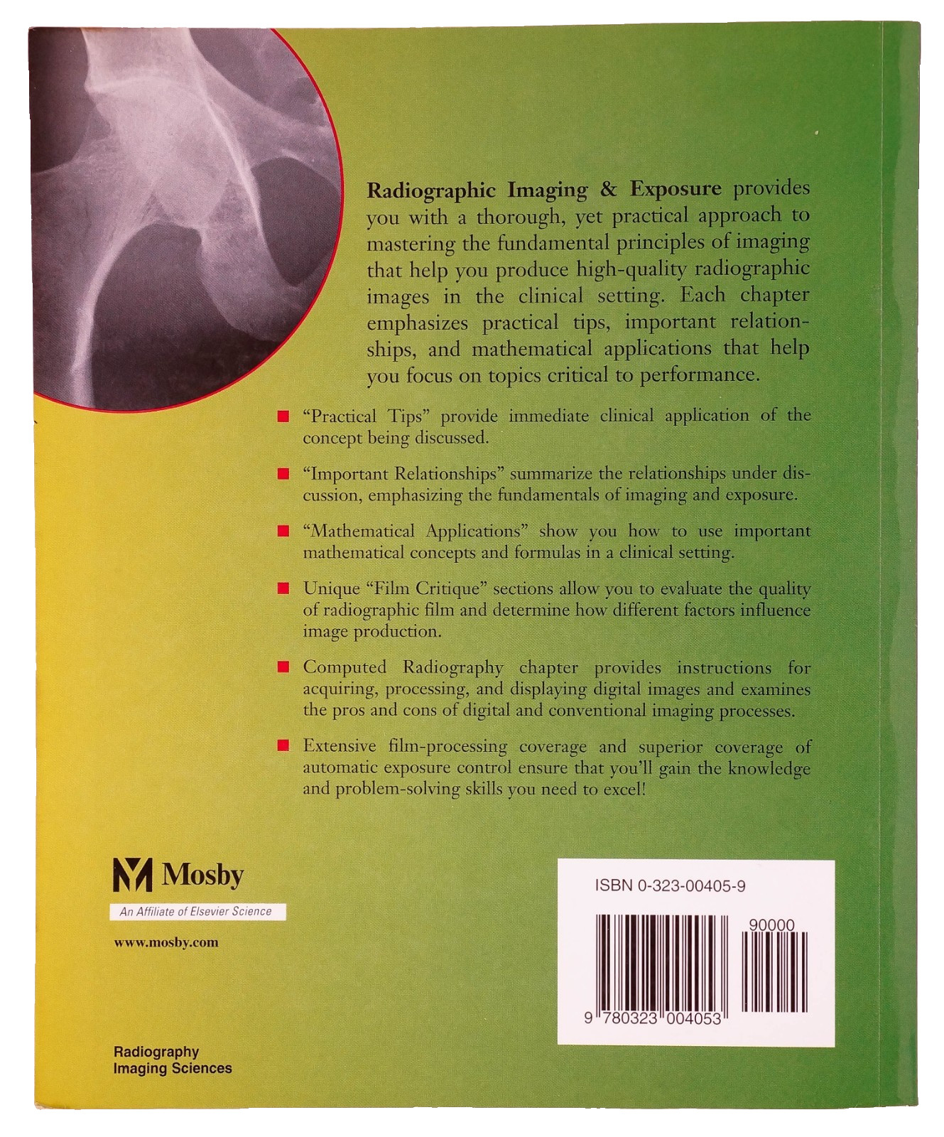 Radiographic Imaging and Exposure 2000 Paperback by Terri L. Fauber Mosby Inc.