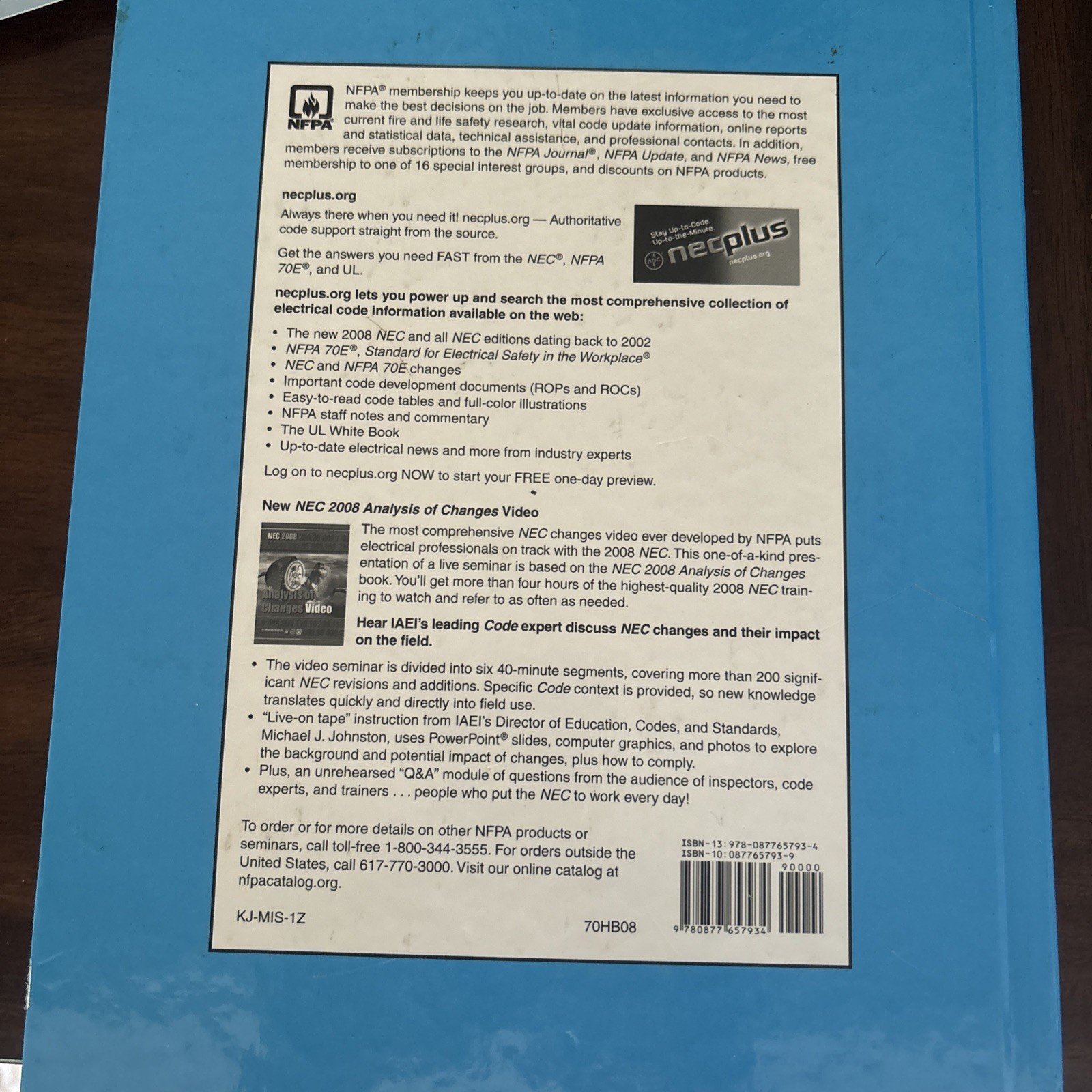 NEC 2008 Handbook Earley Sargent Sheehan Buss NFPA Electrical Code Hardcover