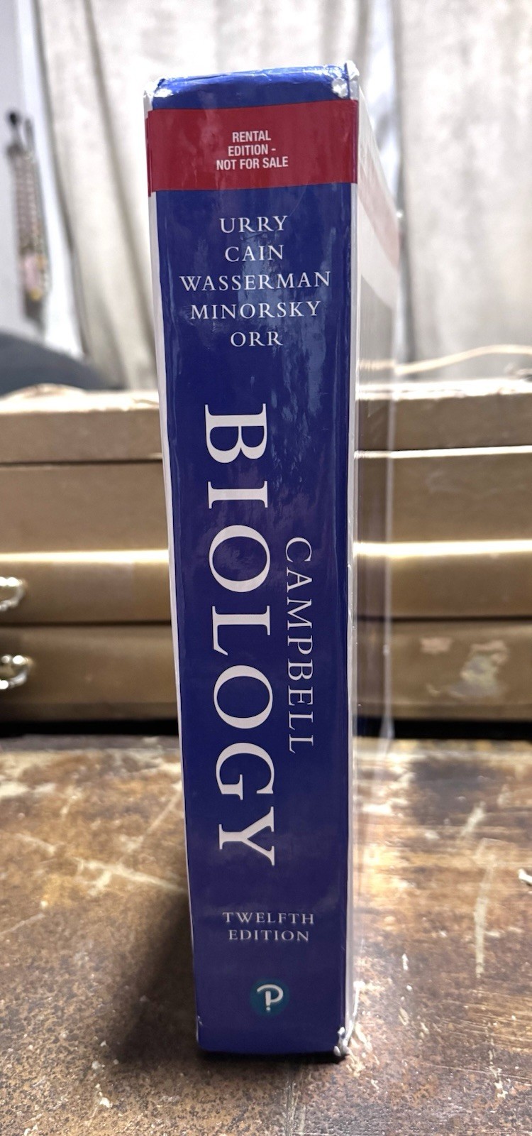 Campbell Biology Twelfth 12th Edition Pearson Hardcover Rental Edition