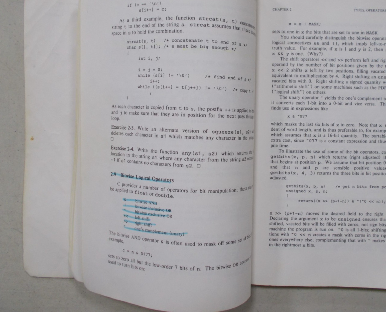 * The C Programming Language by Brian W. Kernighan (paperback)