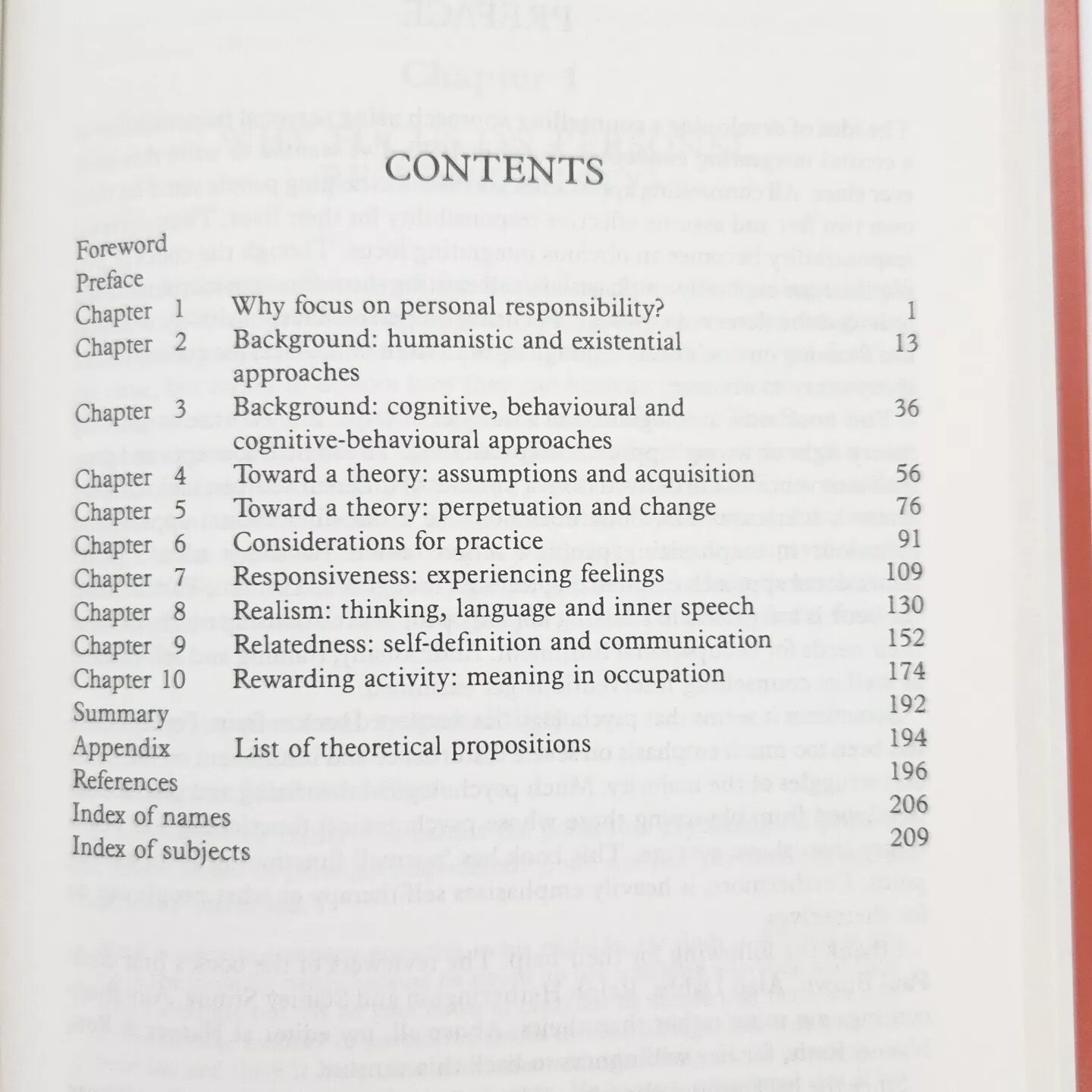 Personal Responsibility Counseling and Therapy Richard Nelson-Jones Book 1987
