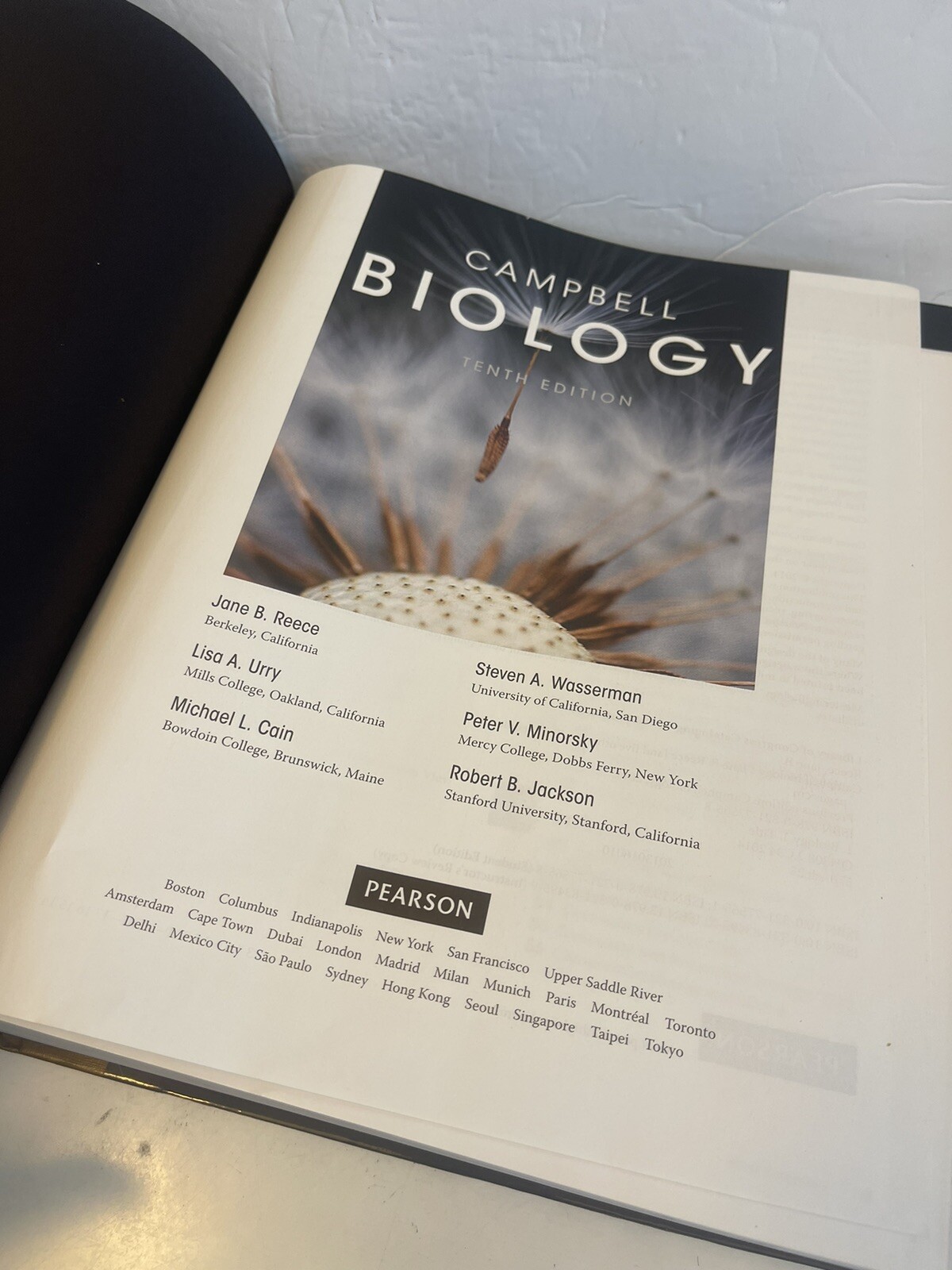 Campbell Biology by Lisa A. Urry, Peter V. Minorsky, Robert B. Jackson, Michael