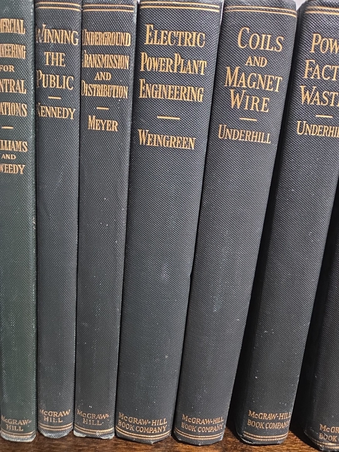 Vintage 1920’s Electrical Series Lot Of 25 McGraw Hill Books