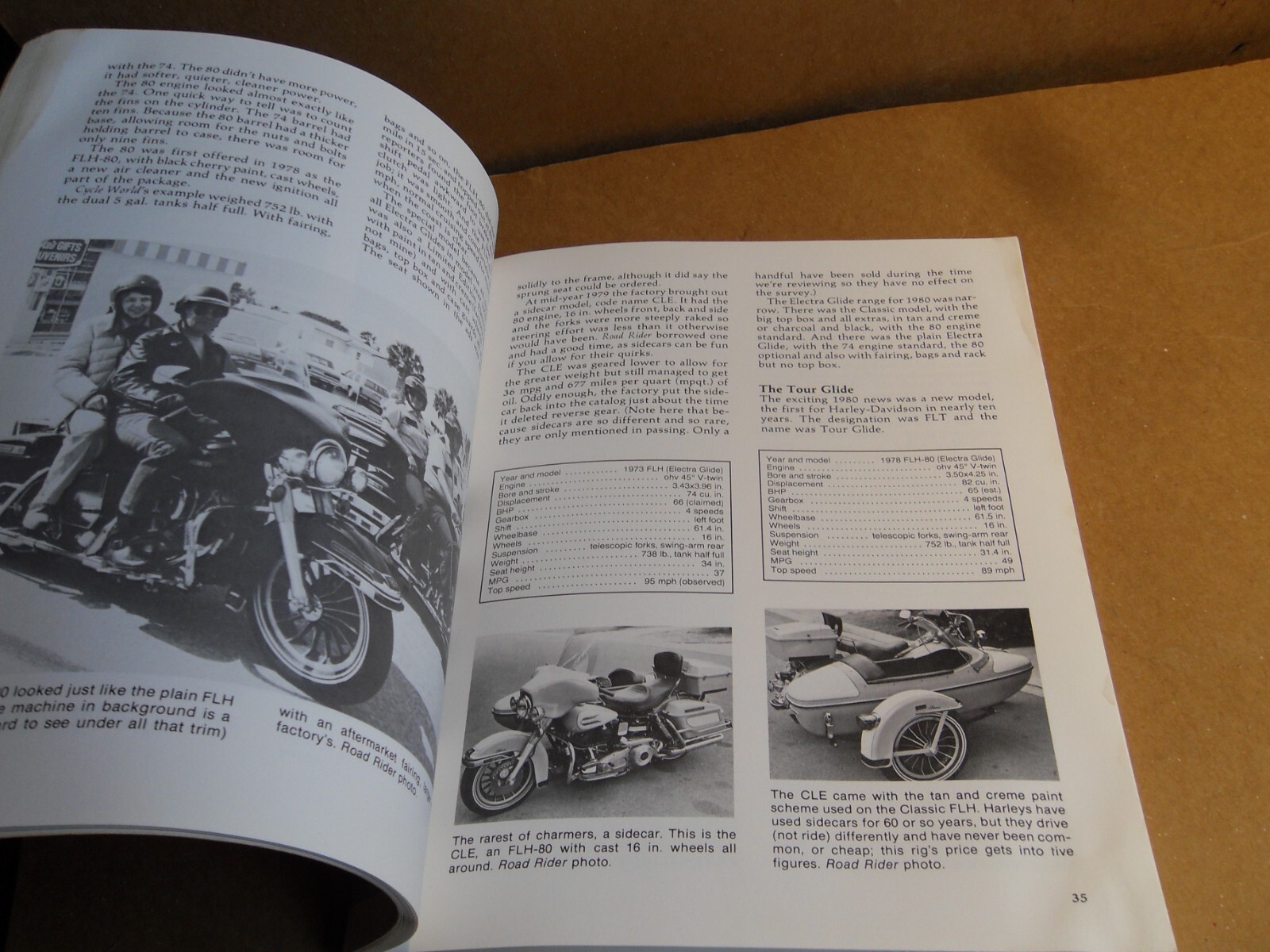 Illustrated HARLEY DAVIDSON Buyer’s Guide by Allan Girdler (1986 Paperback)
