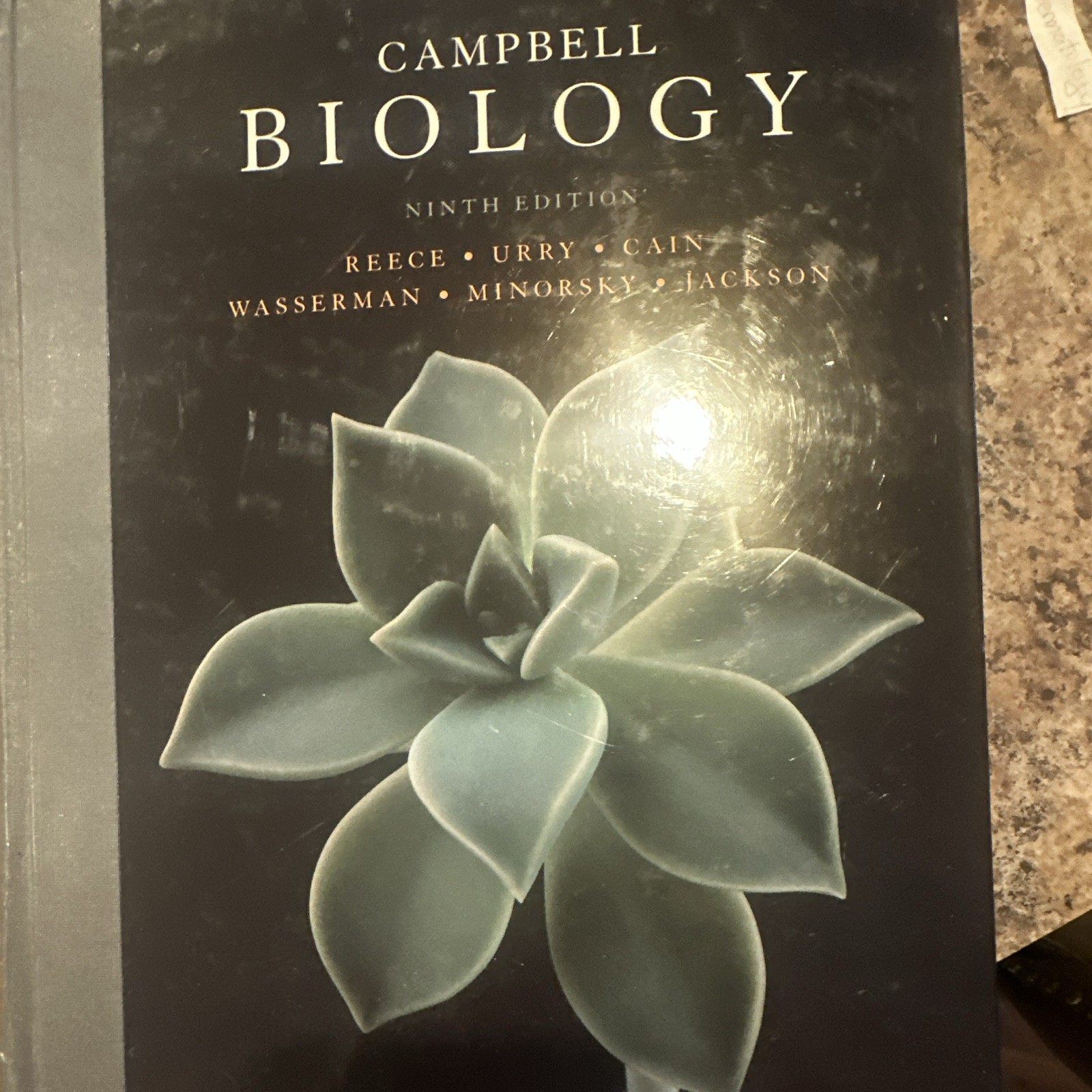 Pearson Campbell Biology 9th Edition Textbook Reece/Urry/Cain/Wasserman/Minorsky