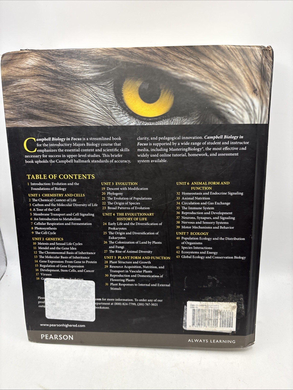 Campbell Biology in Focus by Peter V. Minorsky, Michael L. Cain, Lisa A….