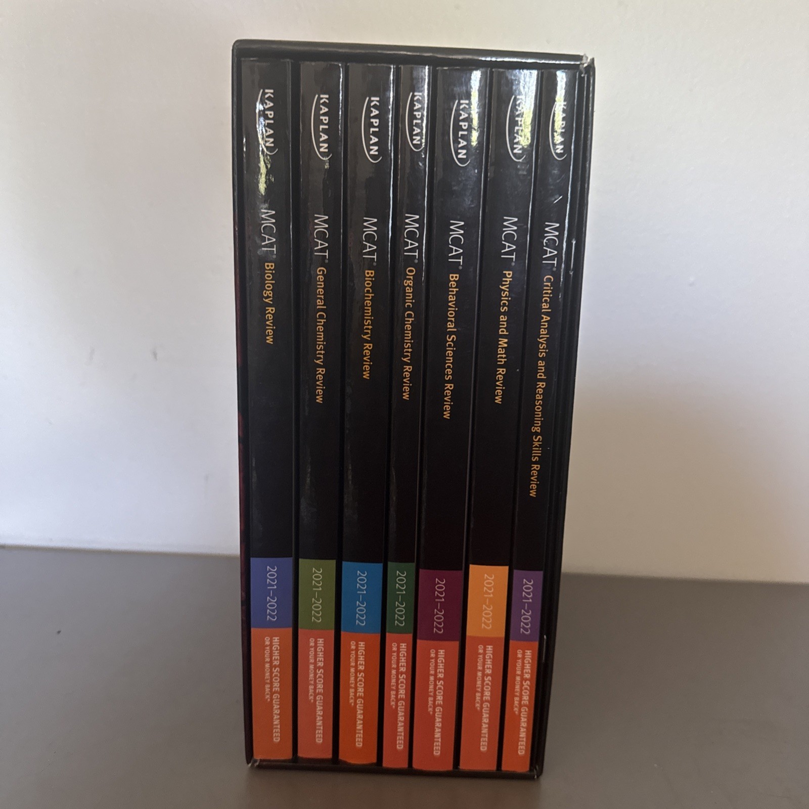 MCAT Complete 7-Book Subject Review 2021-2022 Kaplan Test Prep