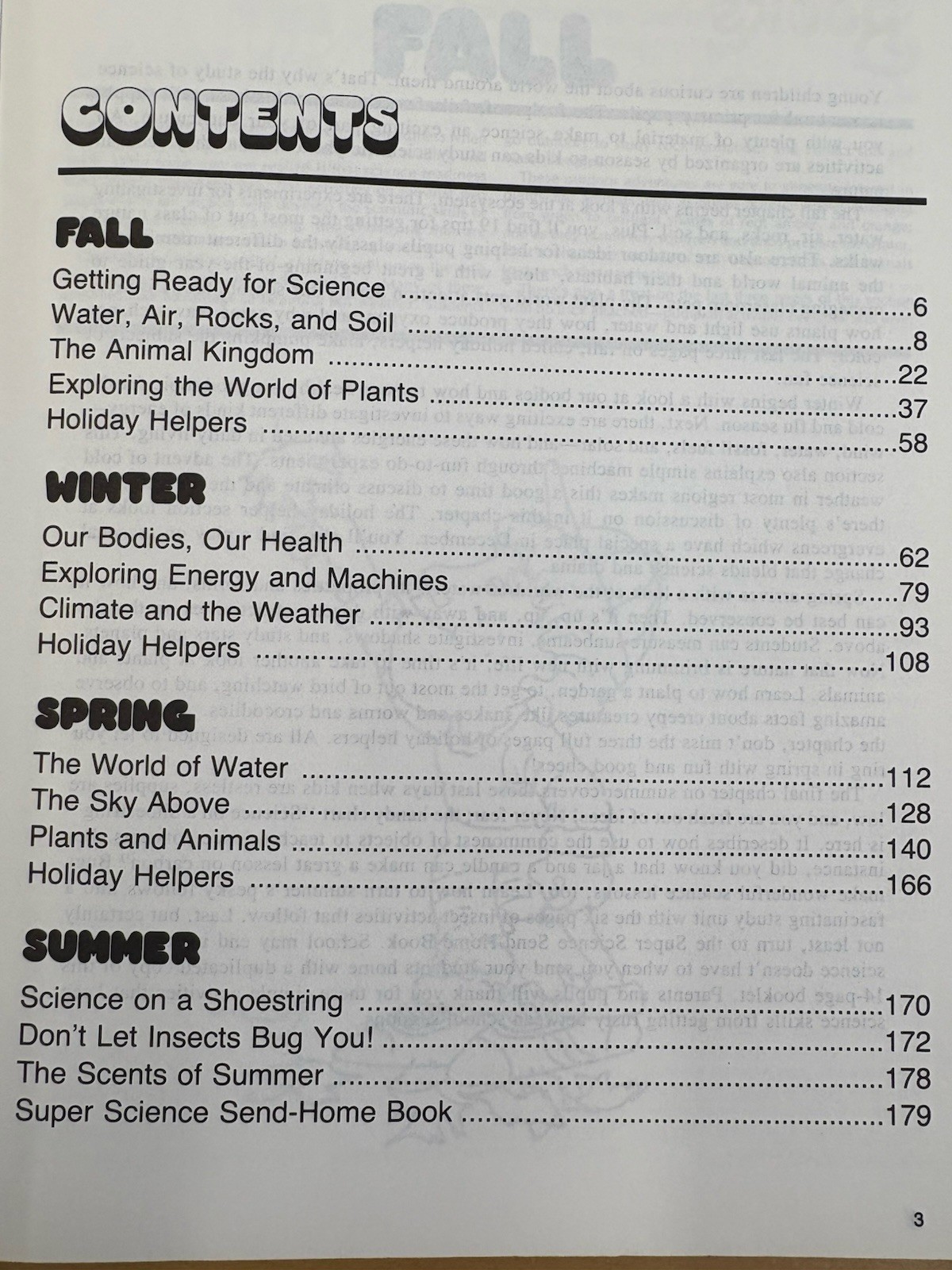 Foolproof Failsafe Seasonal Science Paperback K-4 Instructor Big Book