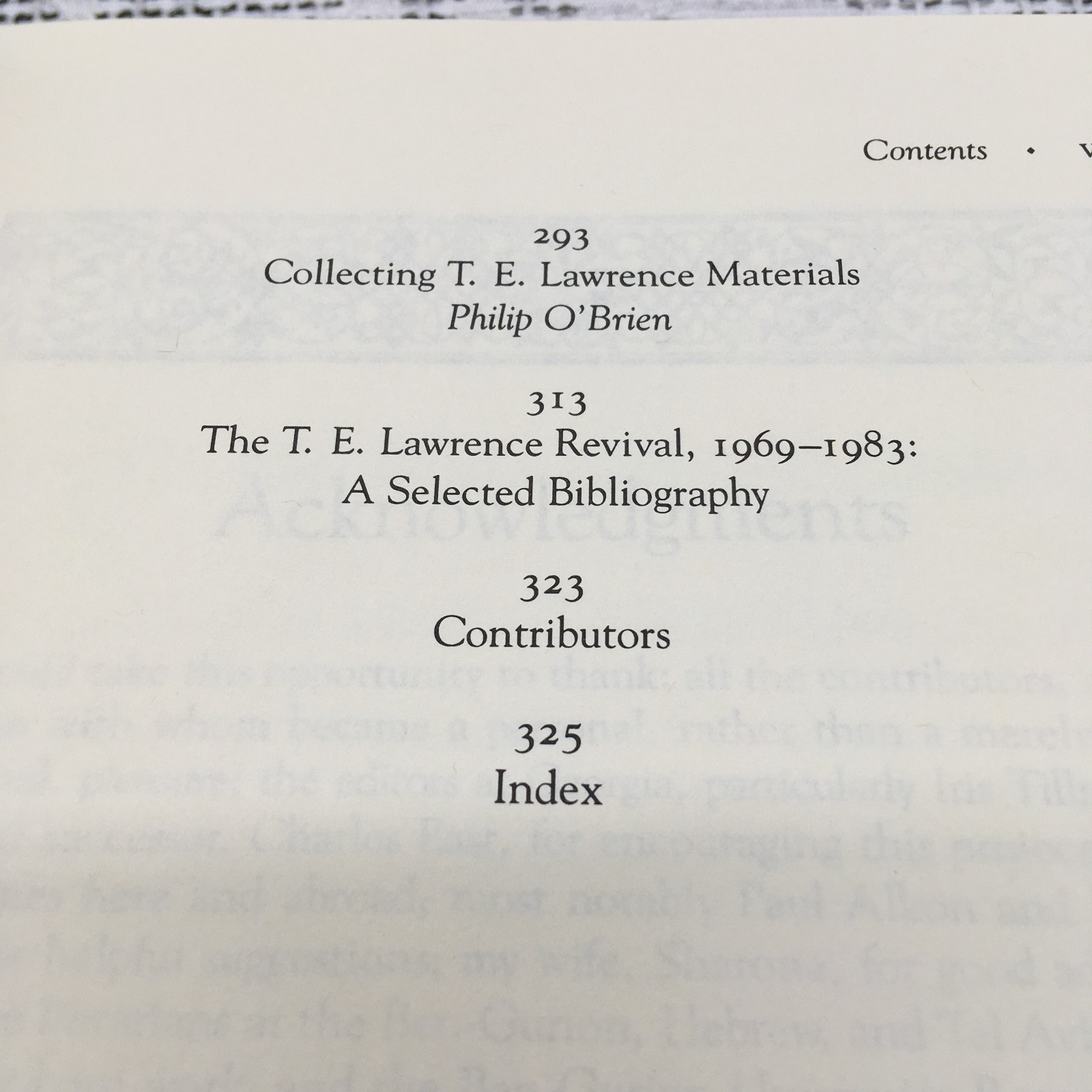 The T. E. Lawrence Puzzle 1984 Hardback Book Edited by Tabachnick. NEW