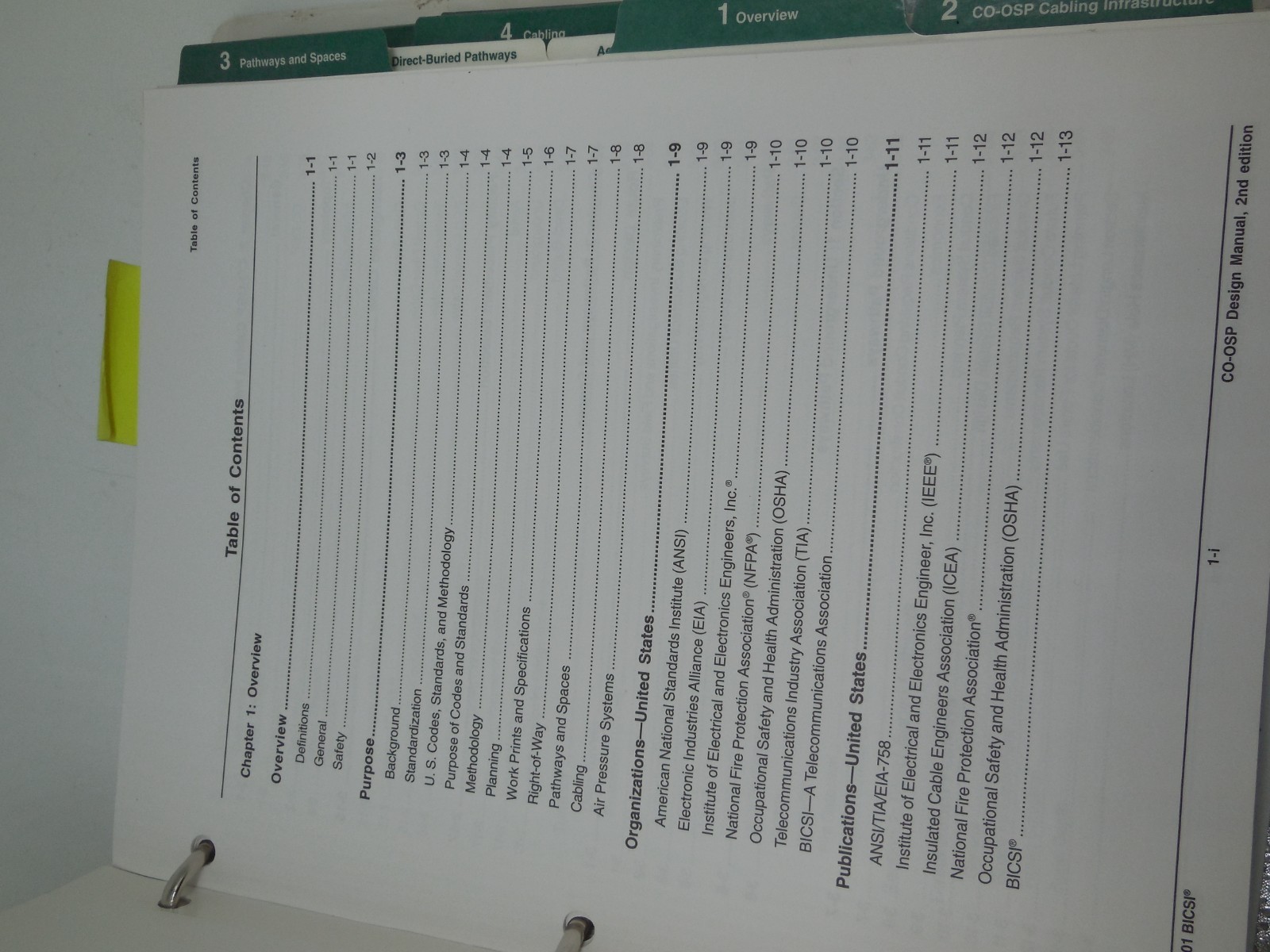 N12 BICSI Telecommunication Customer Owned Outside Plant Design Manual 2 Edition