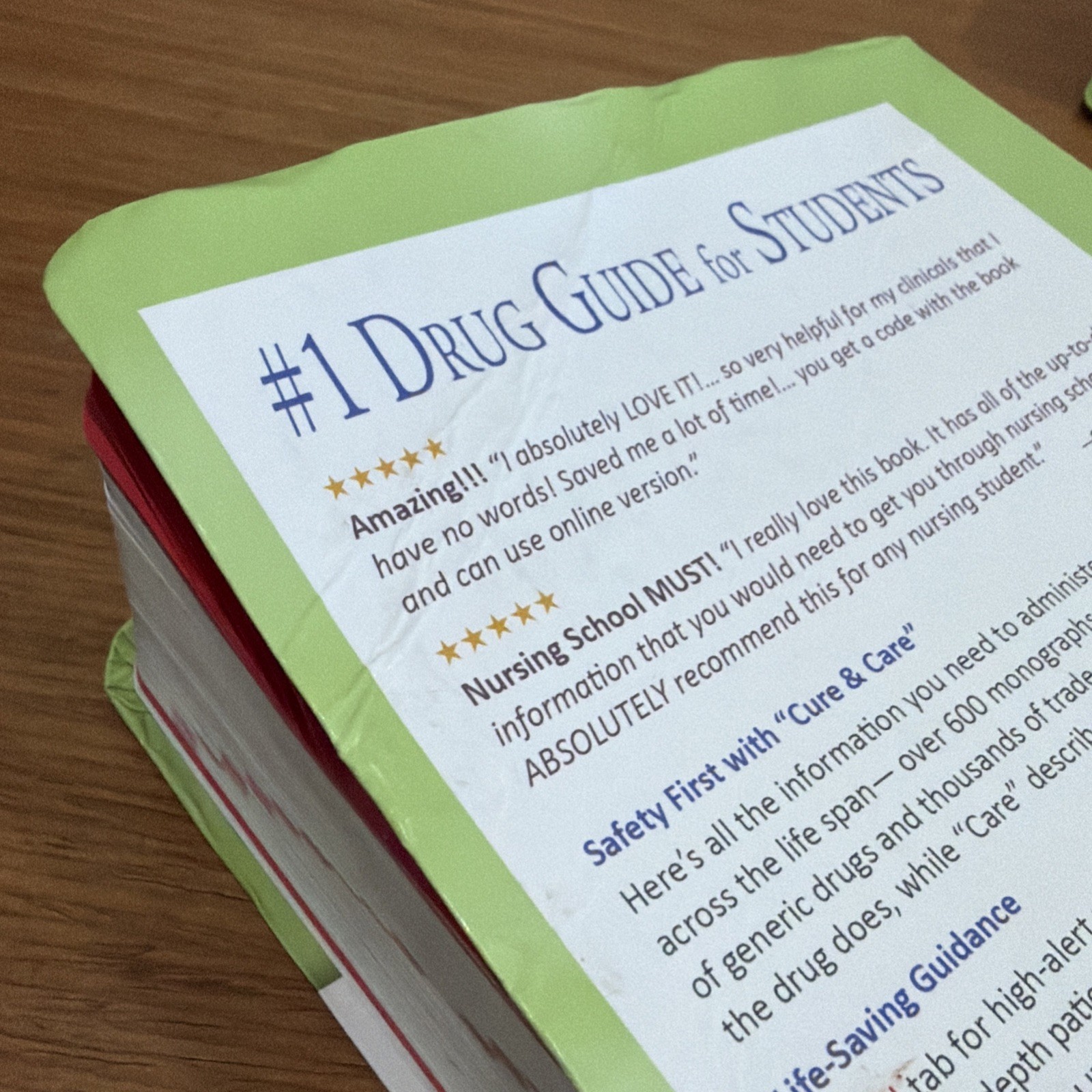 Davis’s Drug Guide for Nurses 19th Ed. Paperback – Unused Access Code Included