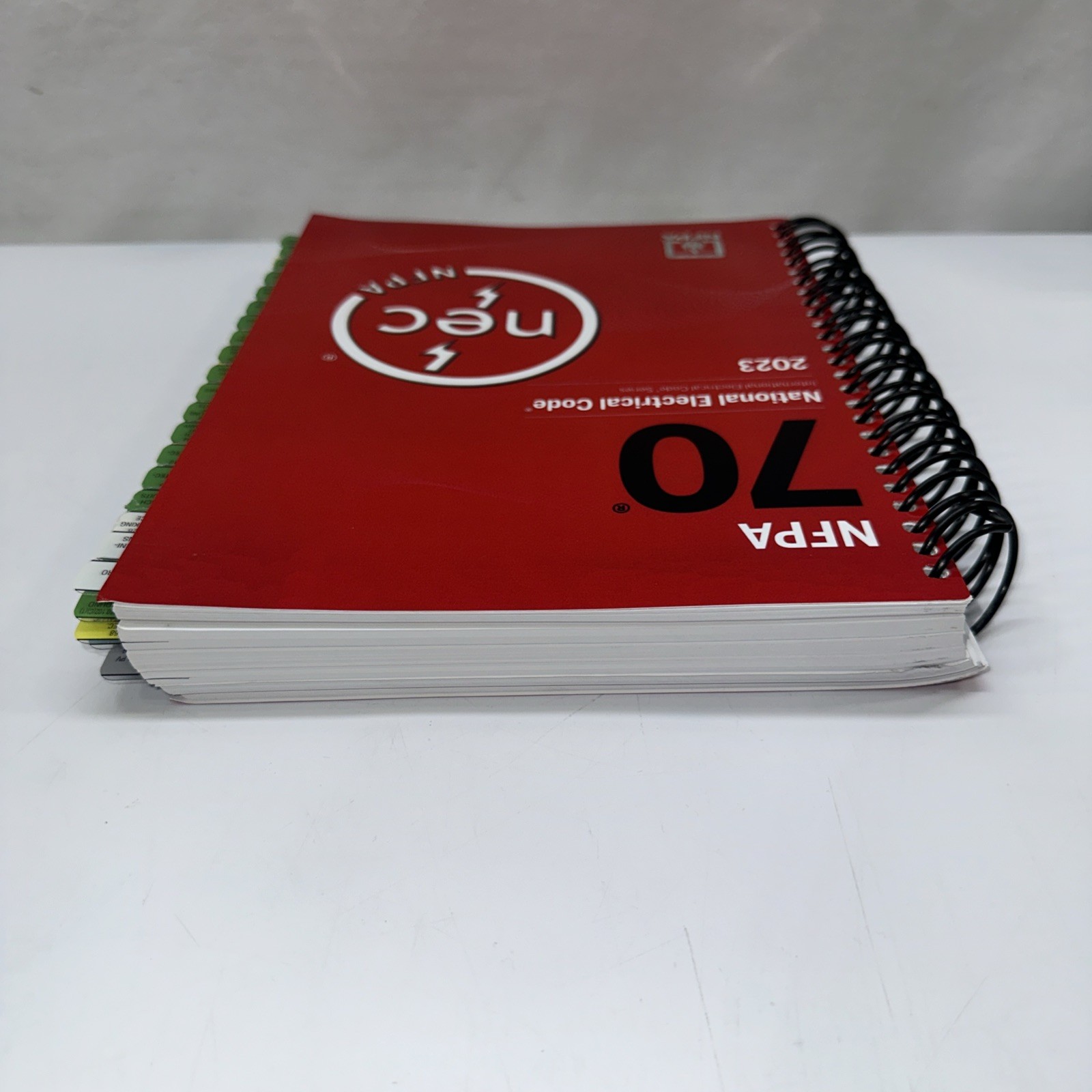 NEW NFPA 70, National Electrical Code 2023 Spiralbound Book Pretabbed Tabs