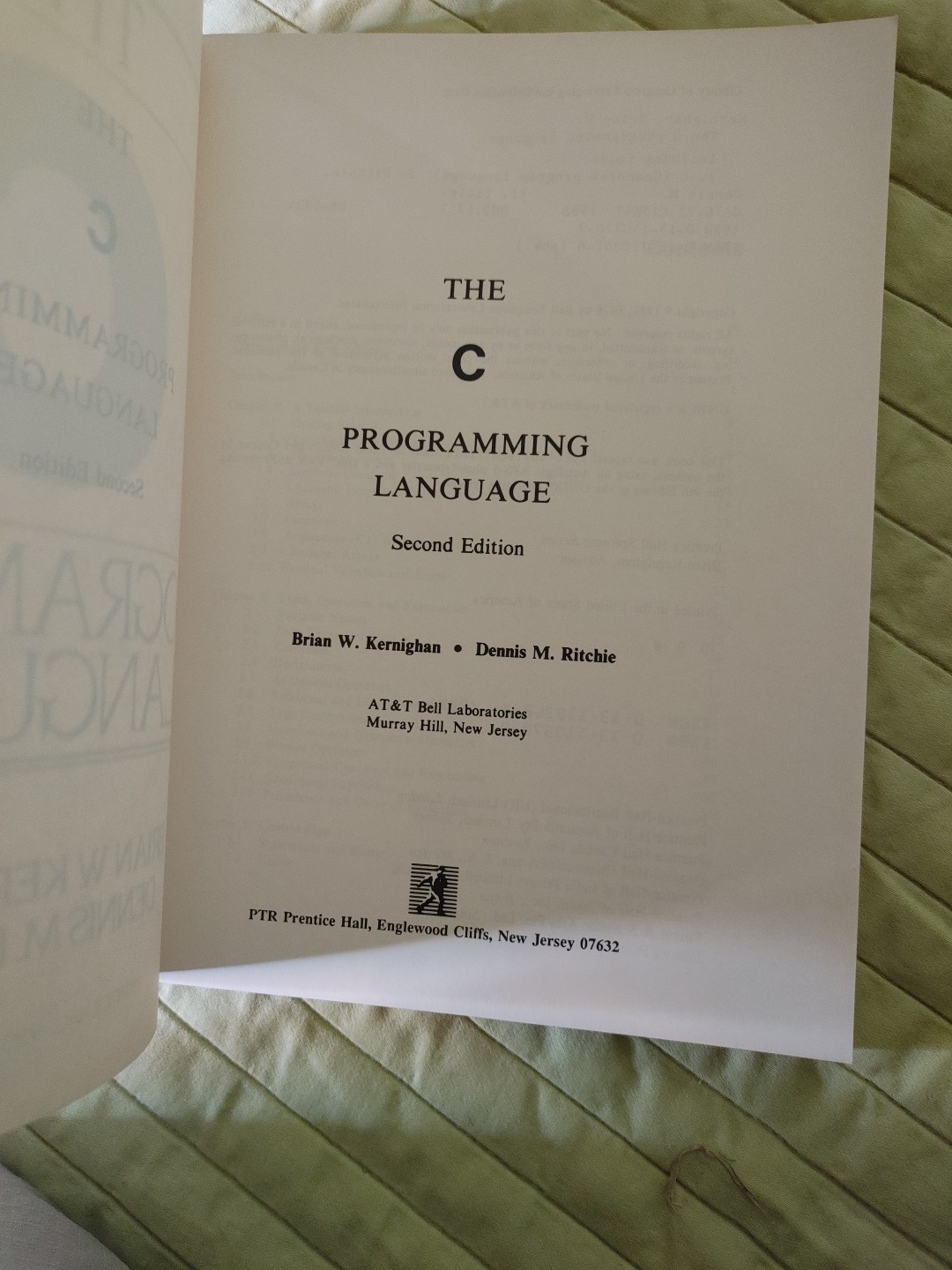 C Programming Language, 2nd Edition