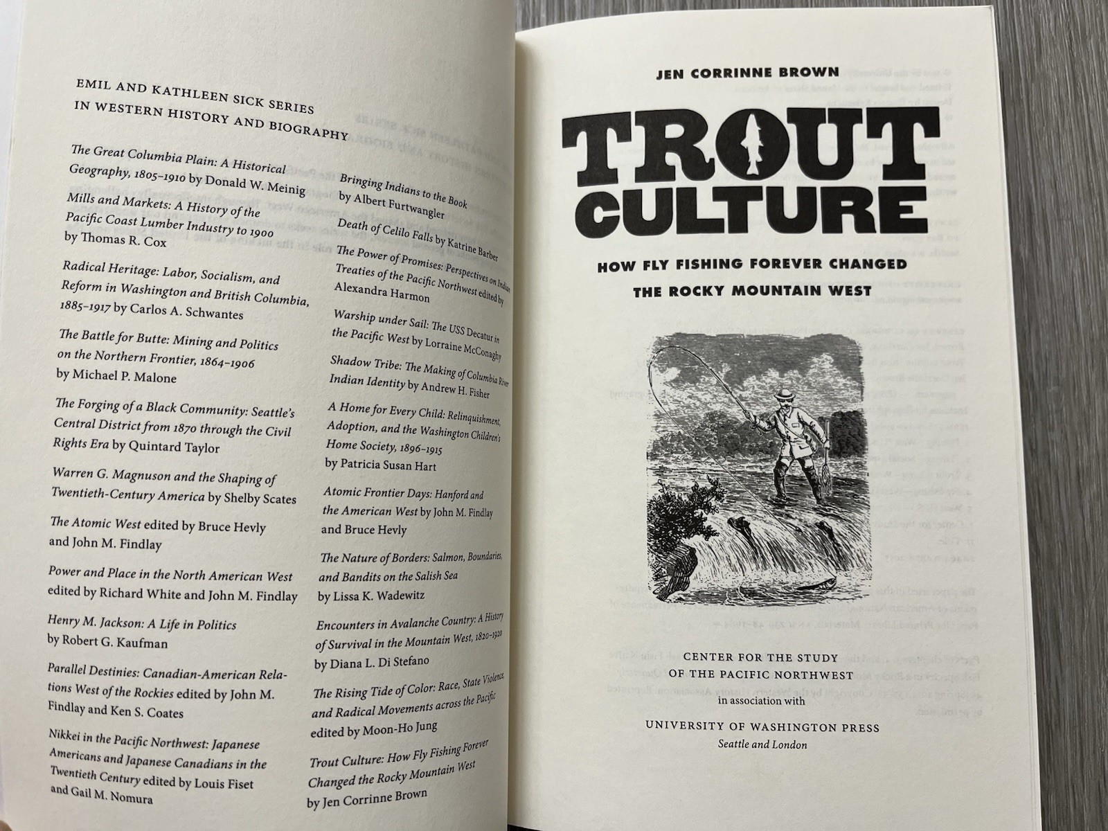 Trout Culture How Fly Fishing Forever Changed the Rocky Mountain West Brown VG