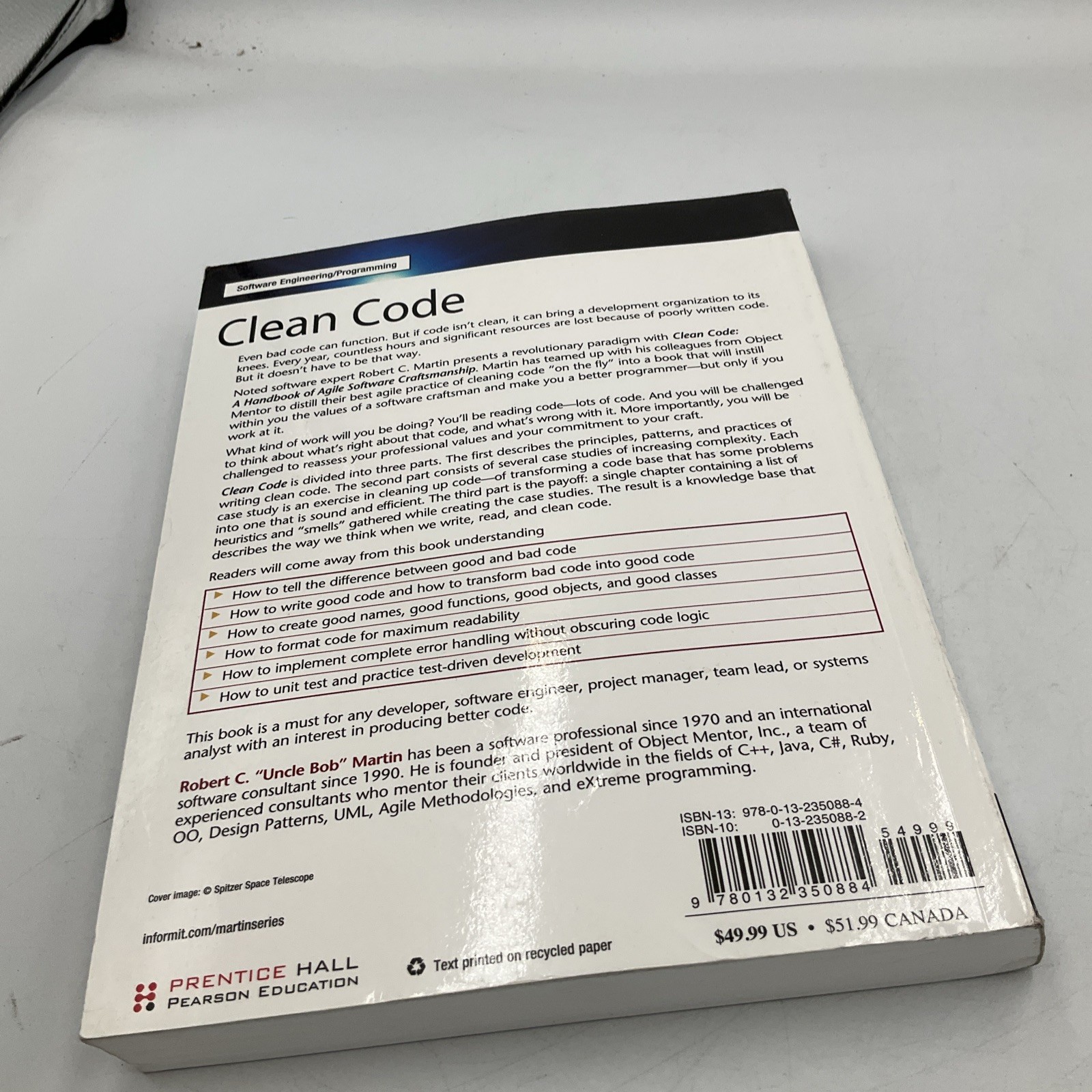 Robert C. Martin Ser.: Clean Code : A Handbook of Agile Software…