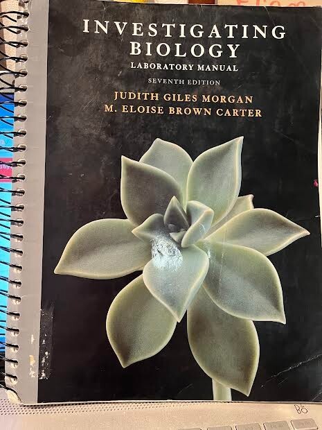 Investigating Biology Lab Manual by Lisa A. Urry, Peter V. Minorsky, Jane B….