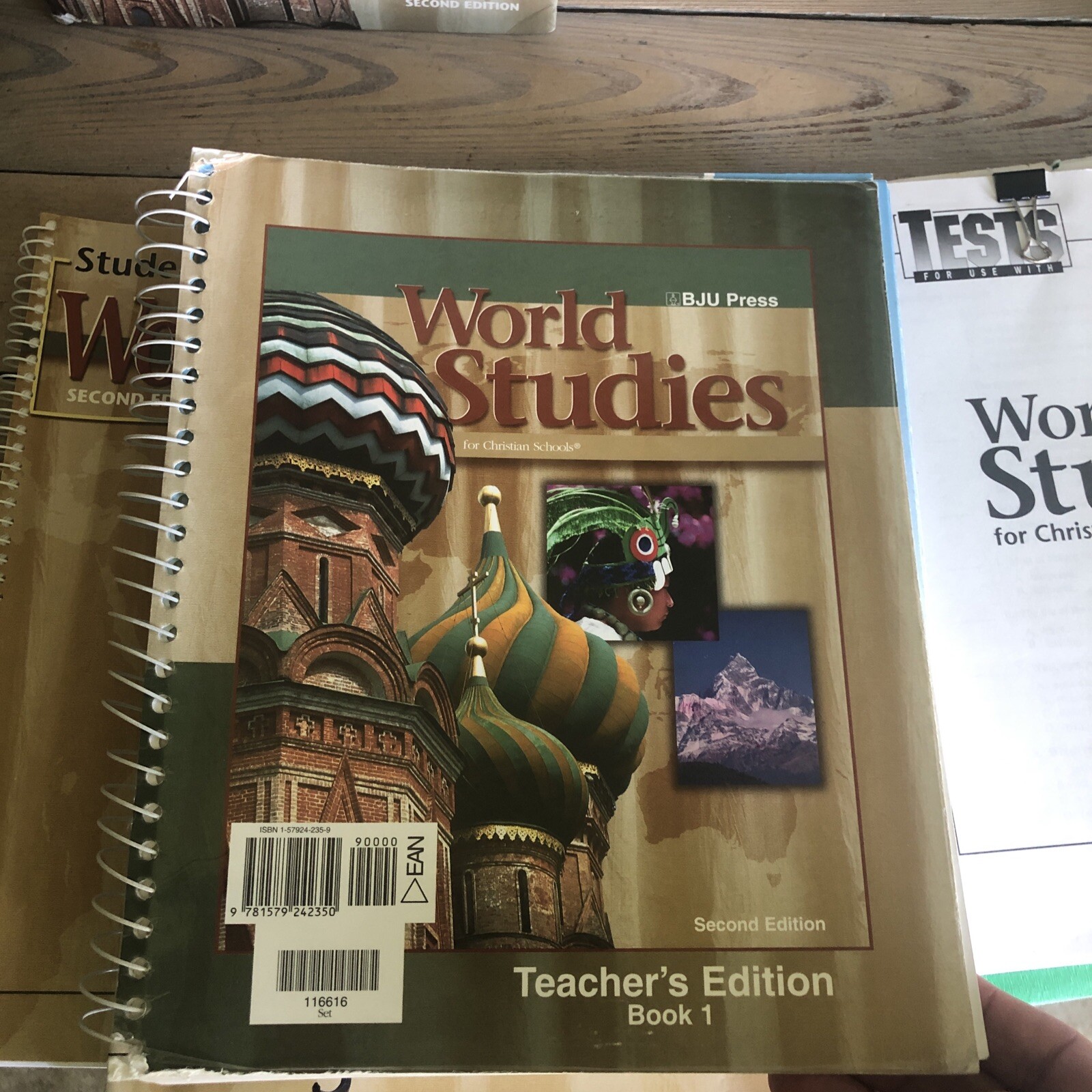 Bob Jones University grade 7 Christian homeschool curriculum World Studies