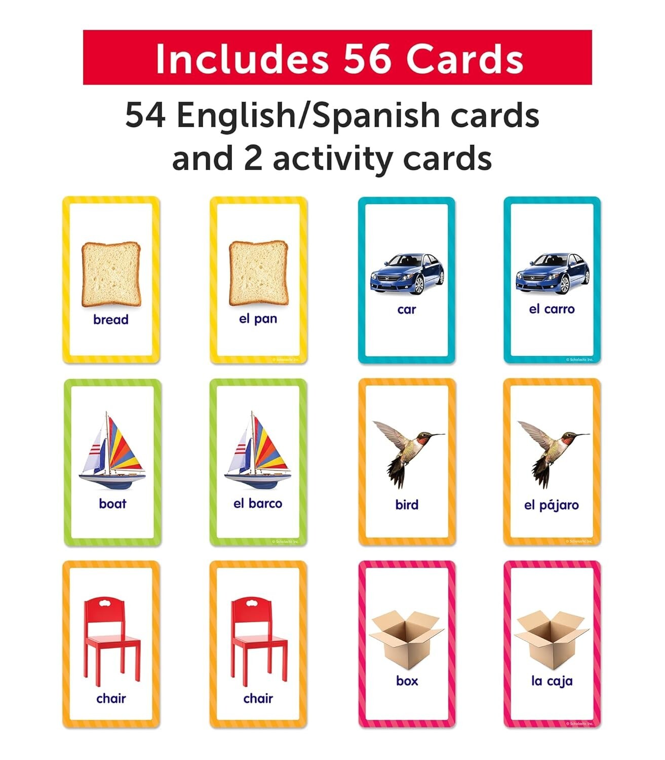 Flash Cards : English-Spanish First Words