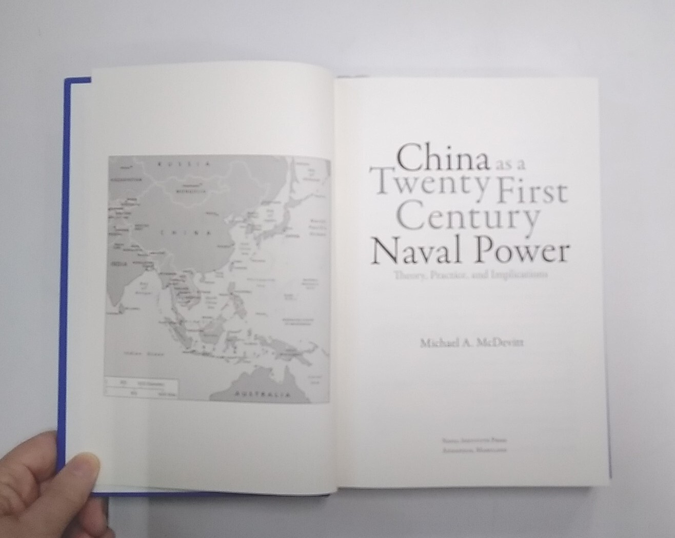China as a Twenty-First Century Naval Power, McDevitt. 1st Ed. HB DJ. Very Good+