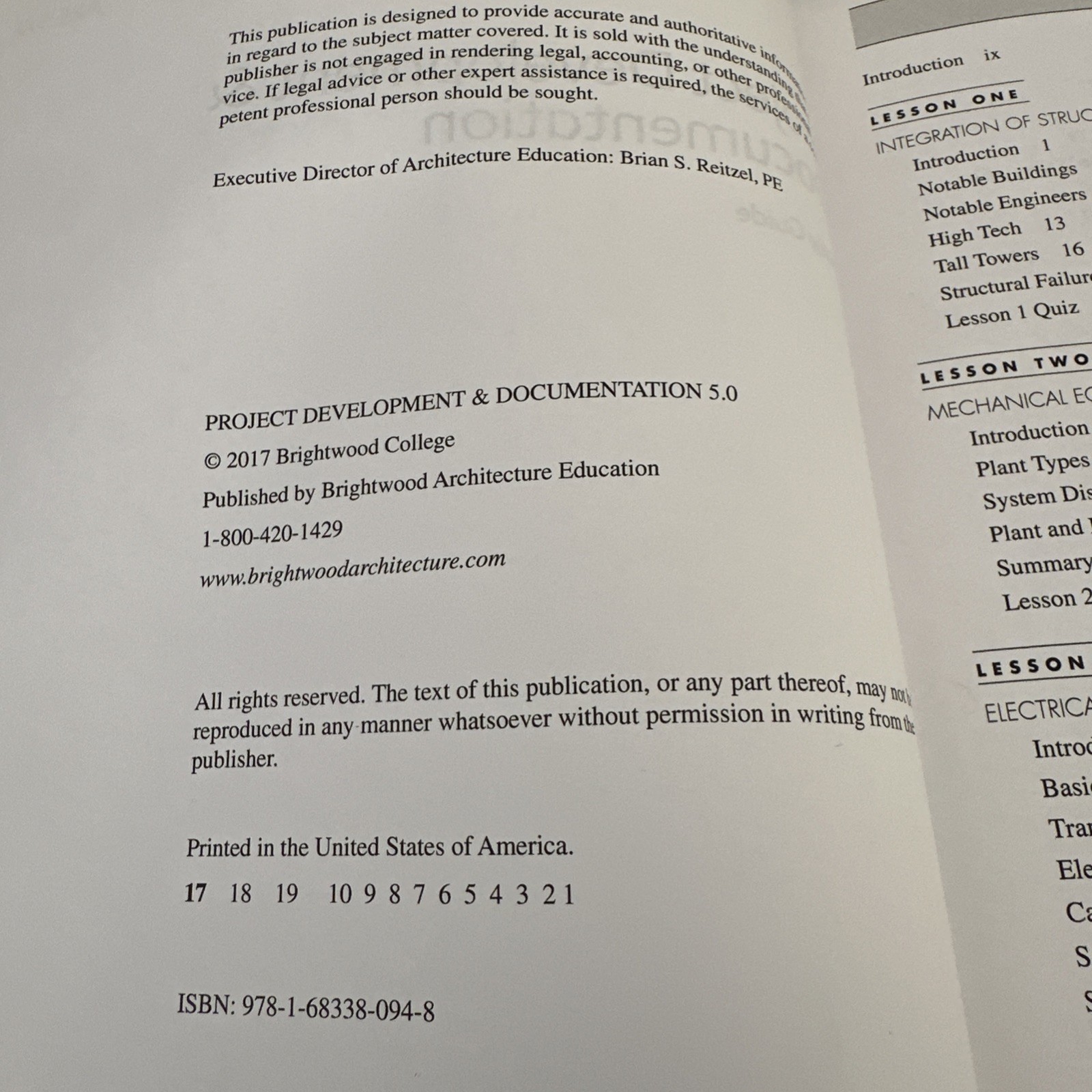 Project Development & Documentation Study Guide 5. 0 by Brightwood Architecture