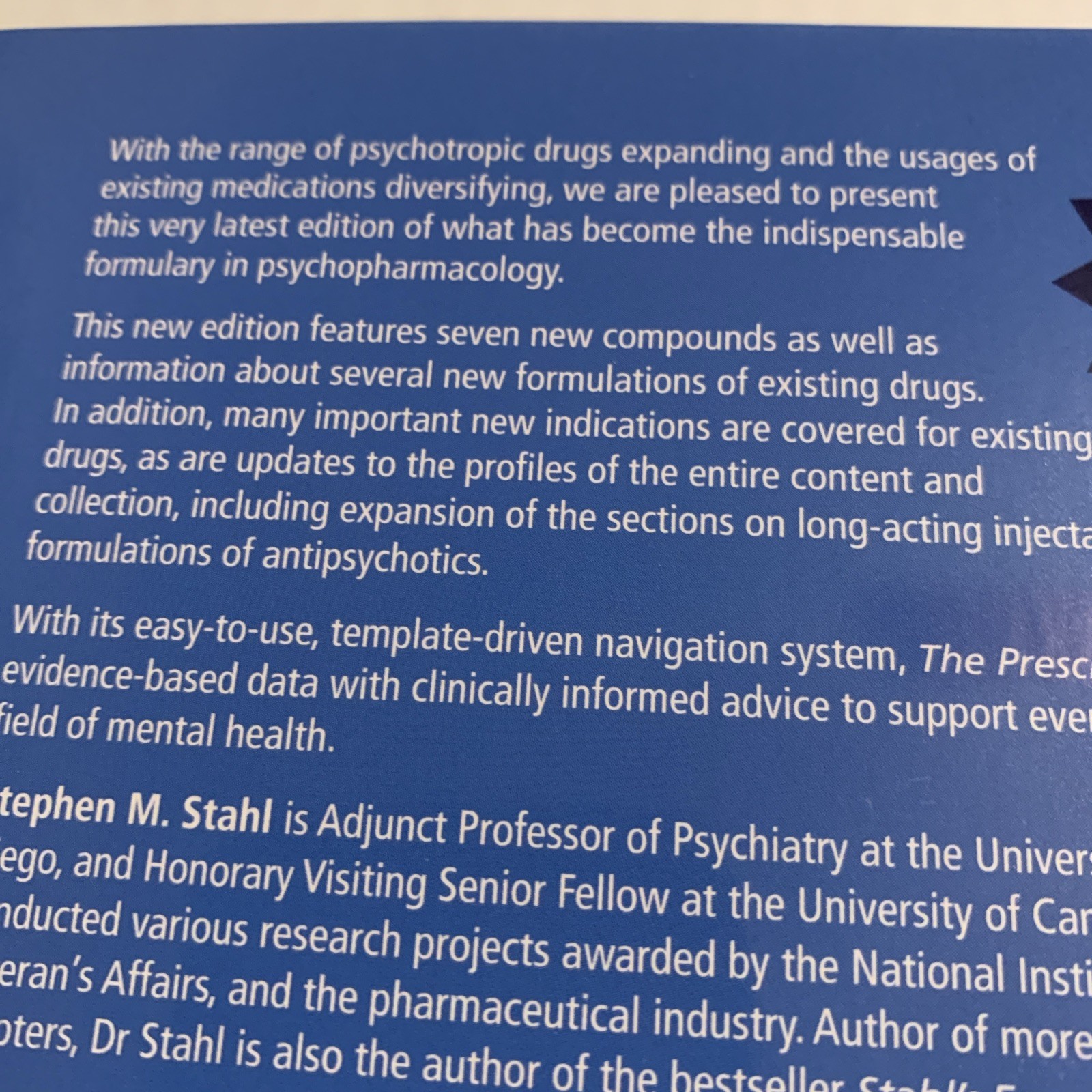Prescriber’s Guide: Stahl’s Essential Psychopharmacology by Stephen M. Stahl
