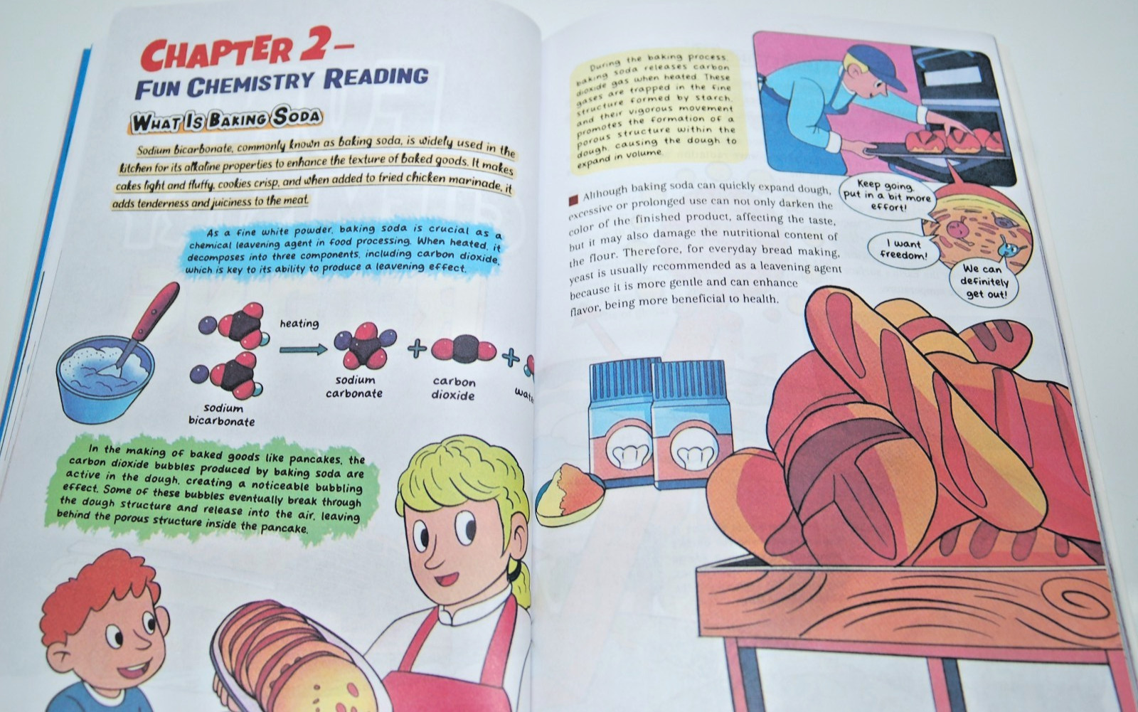 Comic Format Physics & Chemistry – Weird & Wacky Research Institute Doris Walton