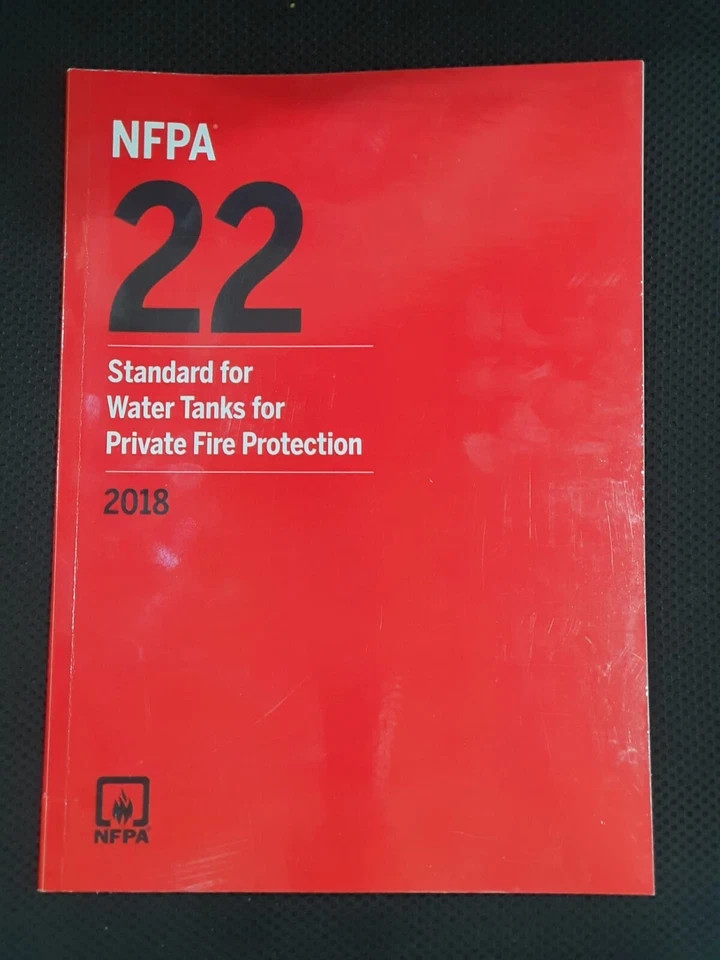 NFPA 22 Standard for Water Tanks for Private Fire Protection 2018 USA STOCK USPS