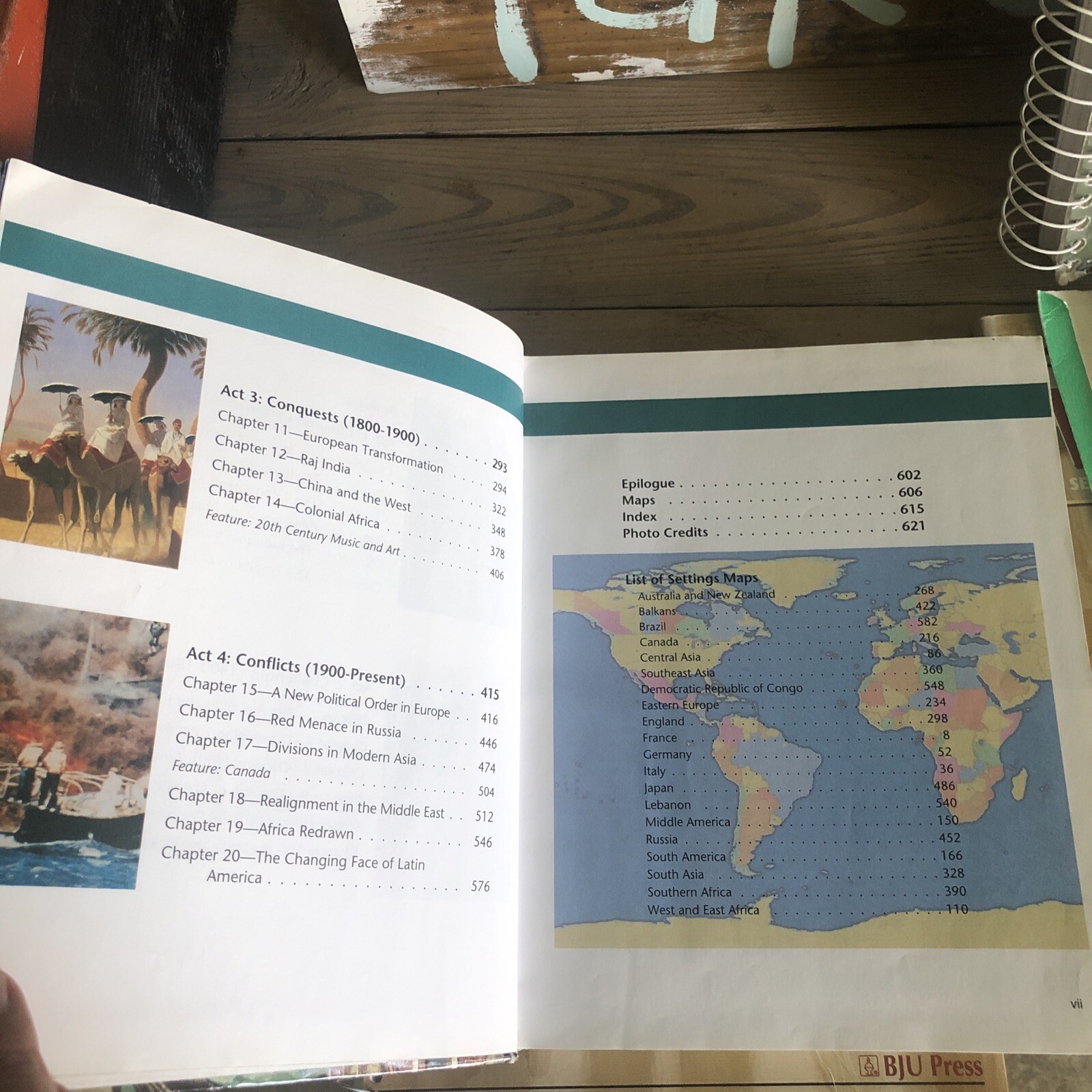 Bob Jones University grade 7 Christian homeschool curriculum World Studies
