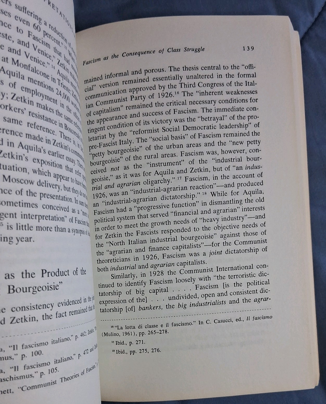 Interpretations of Fascism A. James Gregor 1974 Paperback General Learning Press