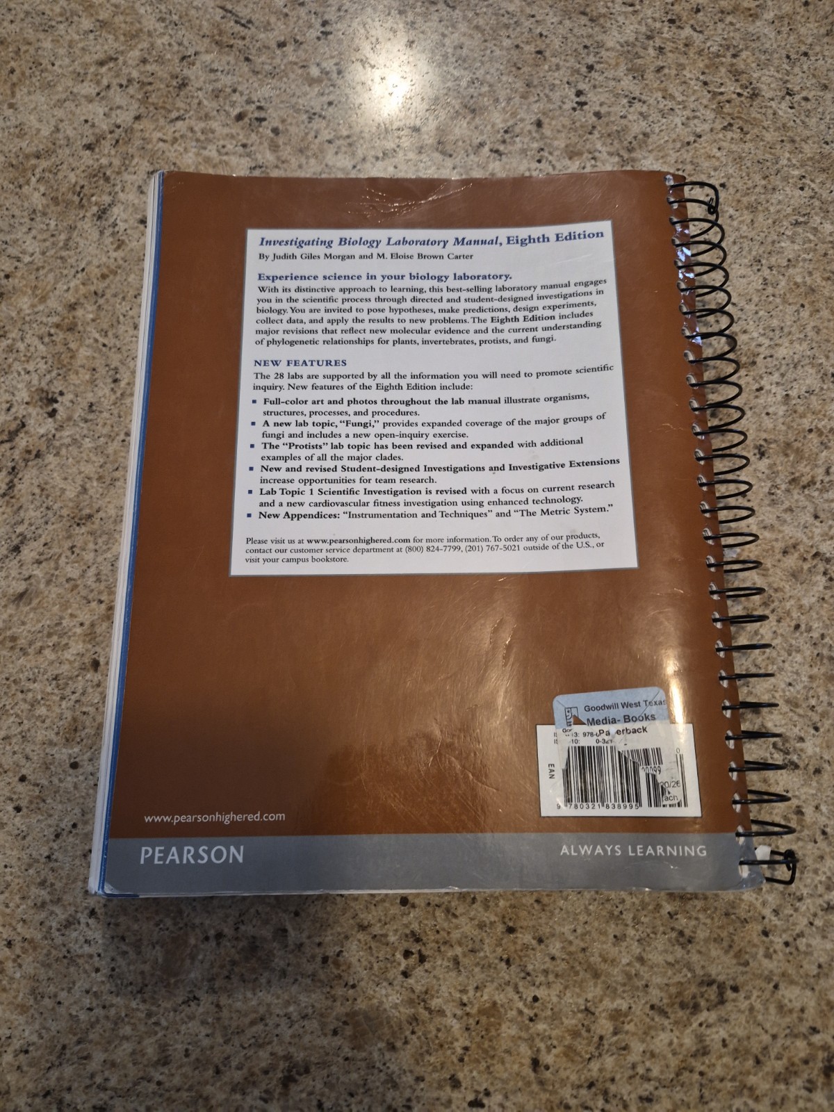 Investigating Biology Laboratory Manual by Peter V. Minorsky, Jane B. Reece,…