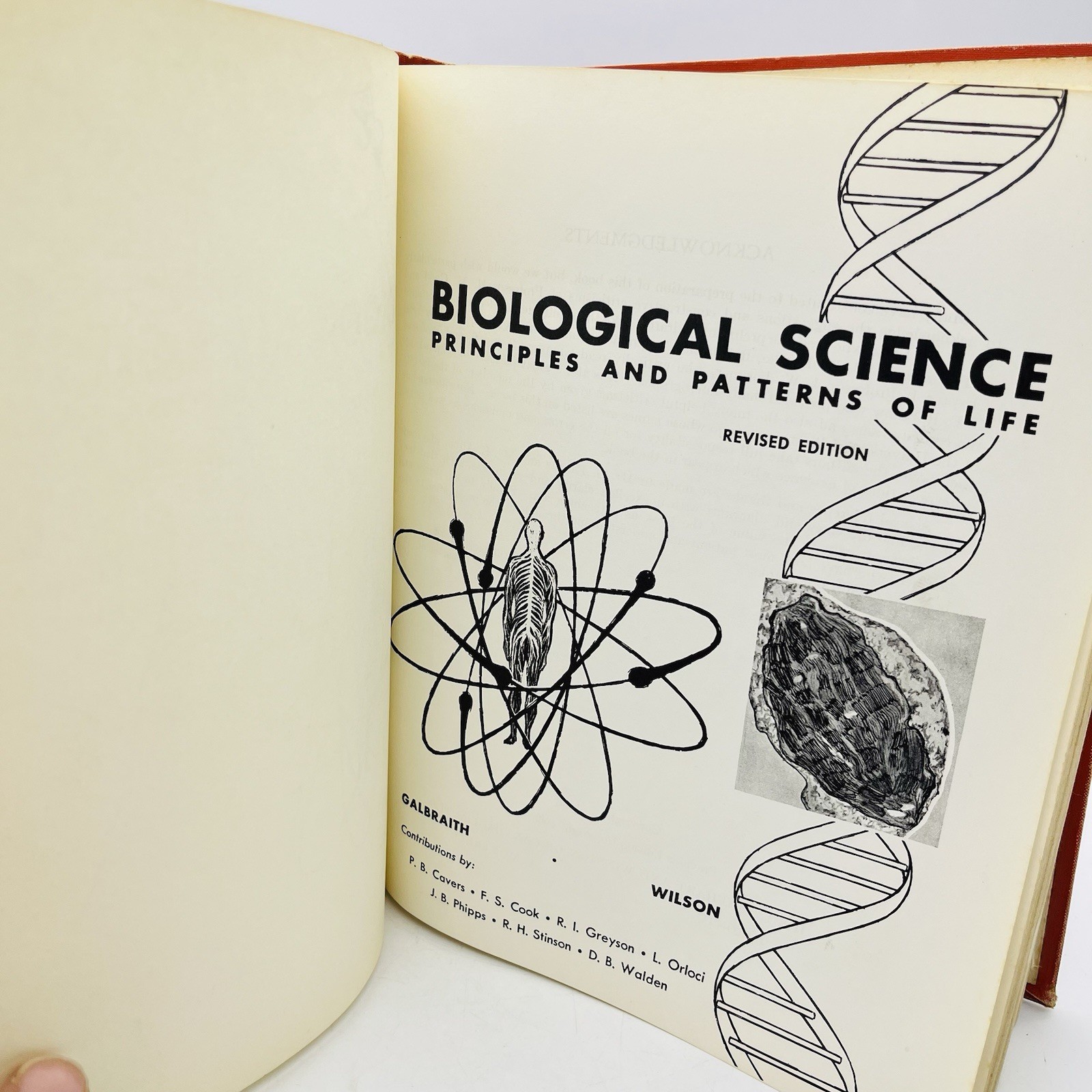 Biological Science Principles and Patterns of Life Holt Rinehart Winston Vintage