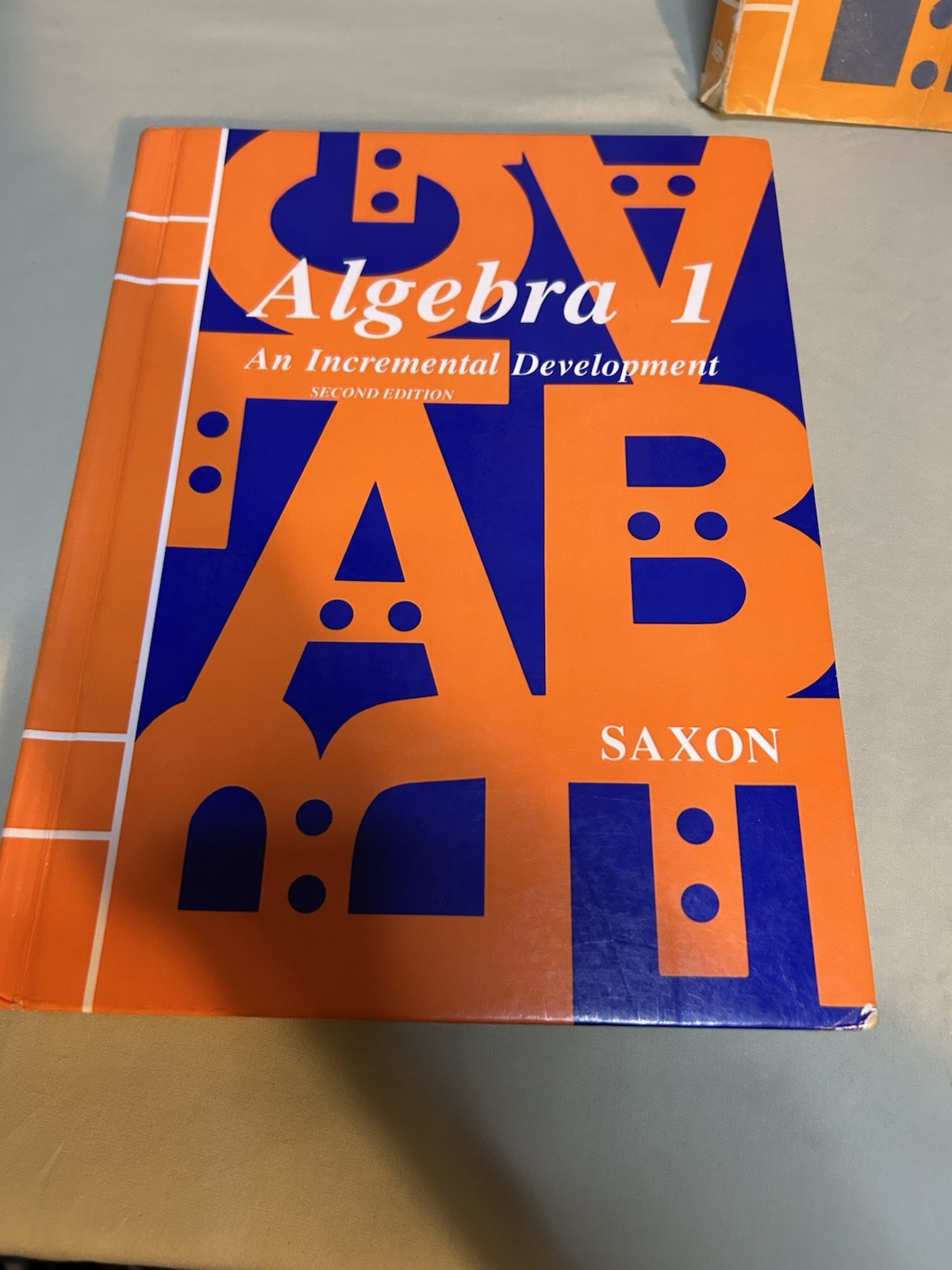Saxon Algebra 1 Homeschool Set Textbook Solutions Manual Test Forms Complete