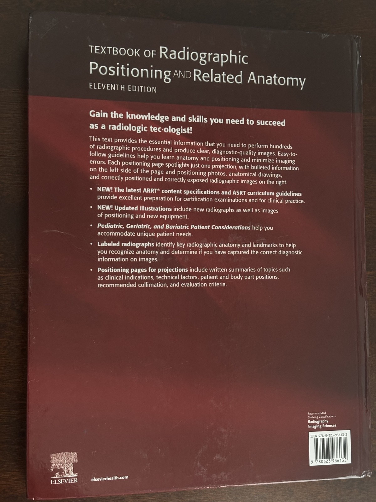 LOT used Radiologic Technologist tech x-ray textbooks handbook see description
